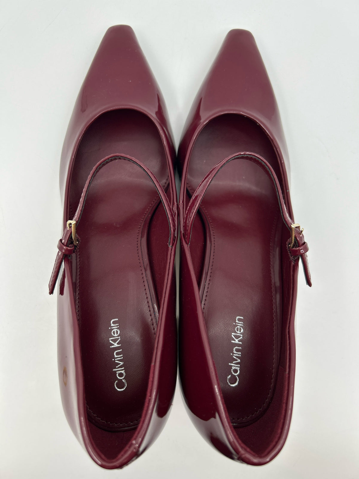 CALVIN KLEIN Size 10M DARK RED Women Pumps