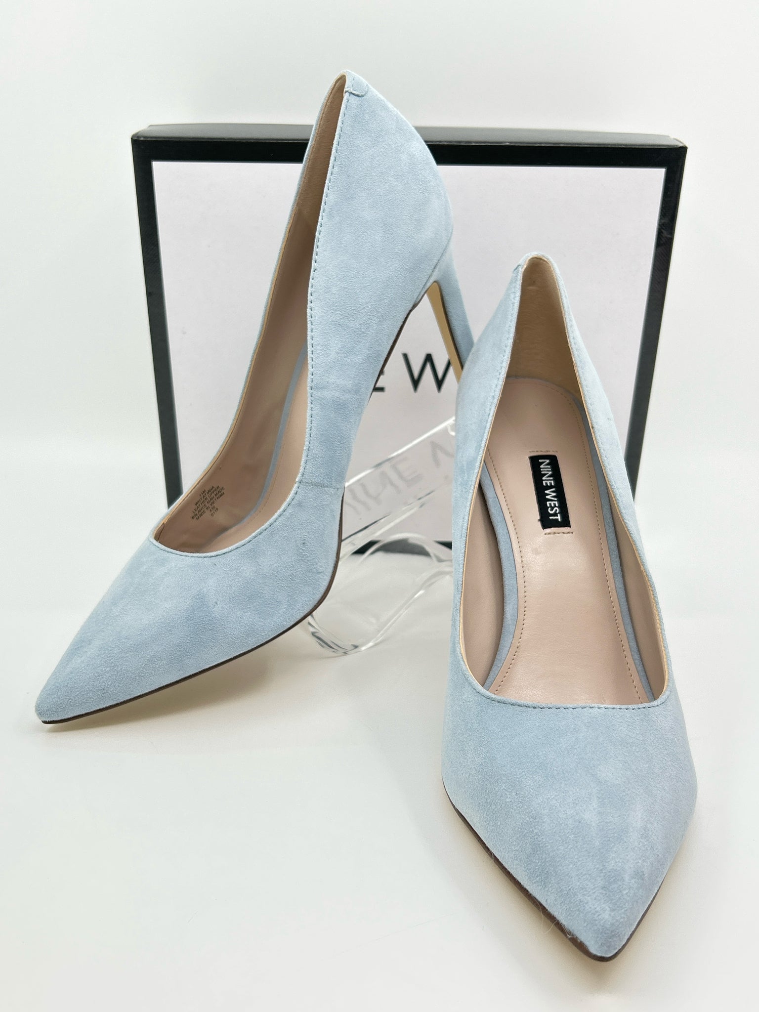 NINE WEST Size 11M light blue Women Pumps