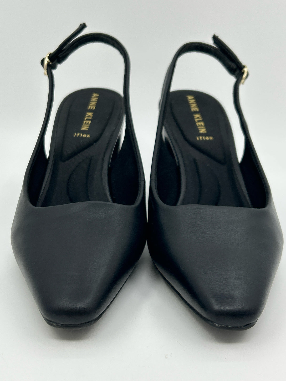 ANNE KLEIN Size 7.5 Black Women Pumps