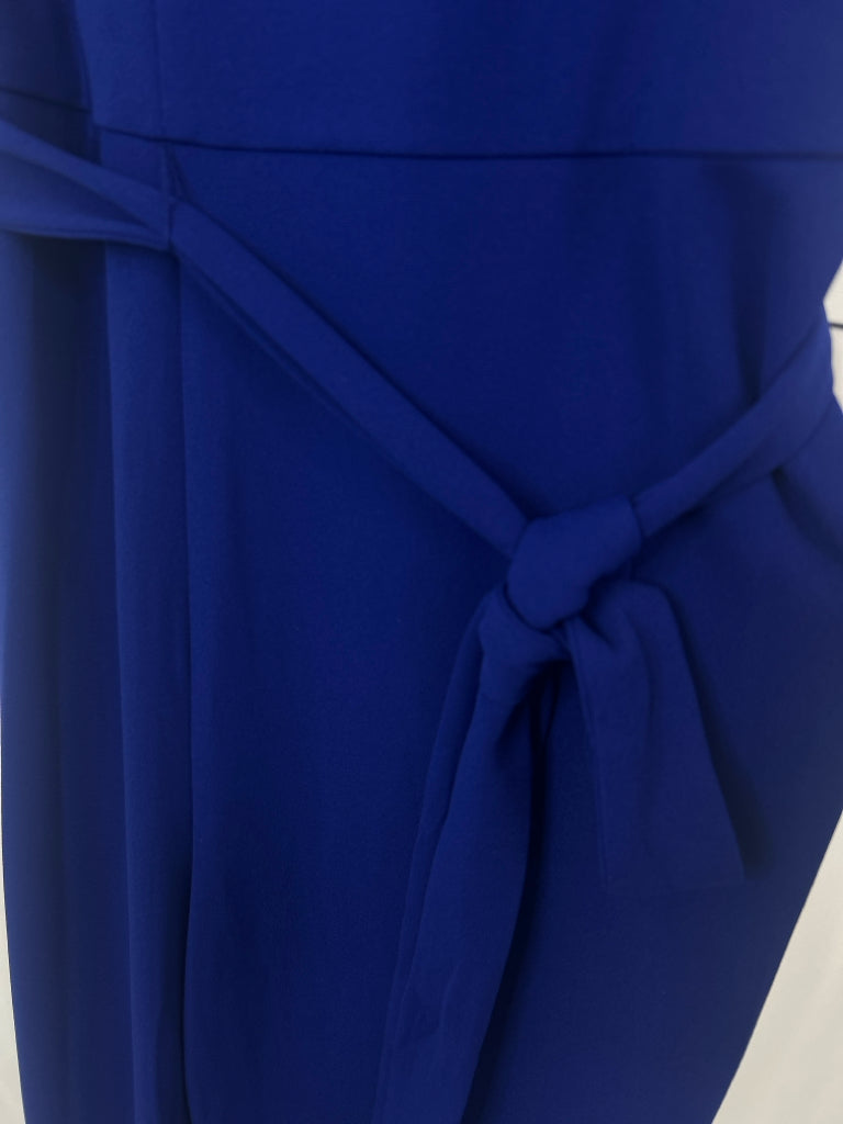 DKNY Size 12 Royal Blue Jumpsuit