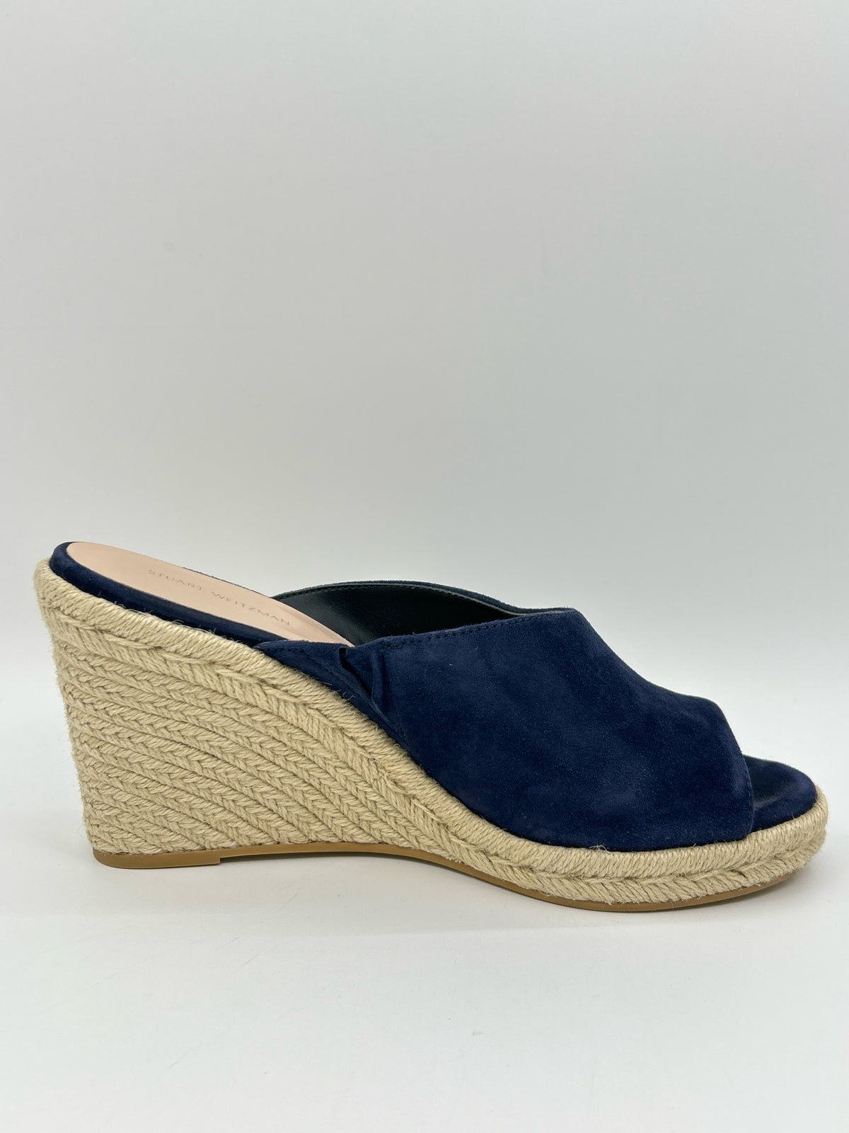 STUART WEITZMAN Size 9.5B Navy Women Sandal