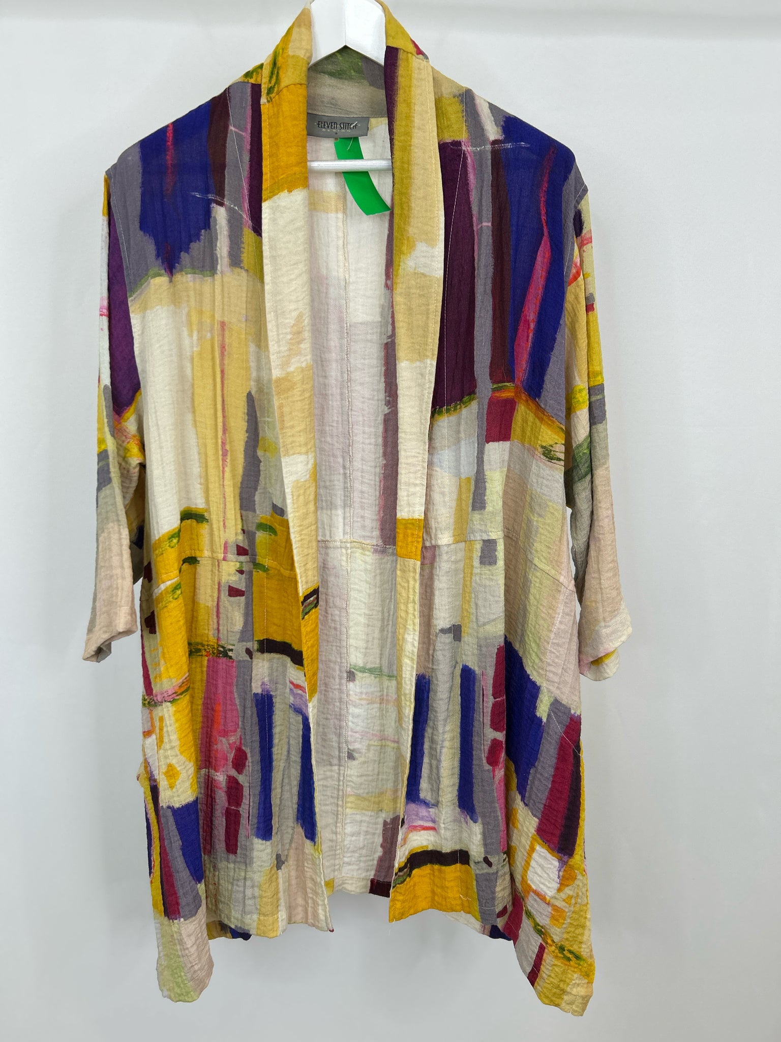 ELEVEN STITCH DESIGN Size S Multi-Color Women Jacket