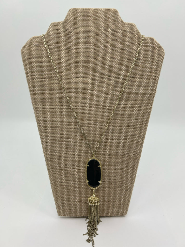 KENDRA SCOTT GOLD AND BLACK Necklace