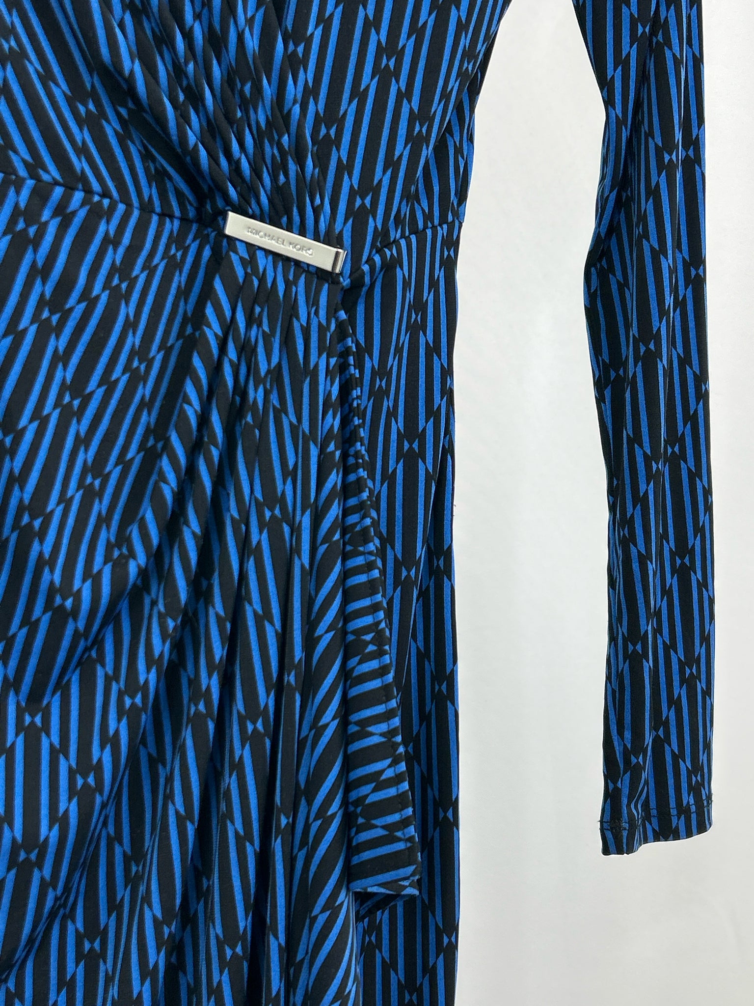 MICHAEL MICHAEL KORS Size S Blue & Black Women Dress