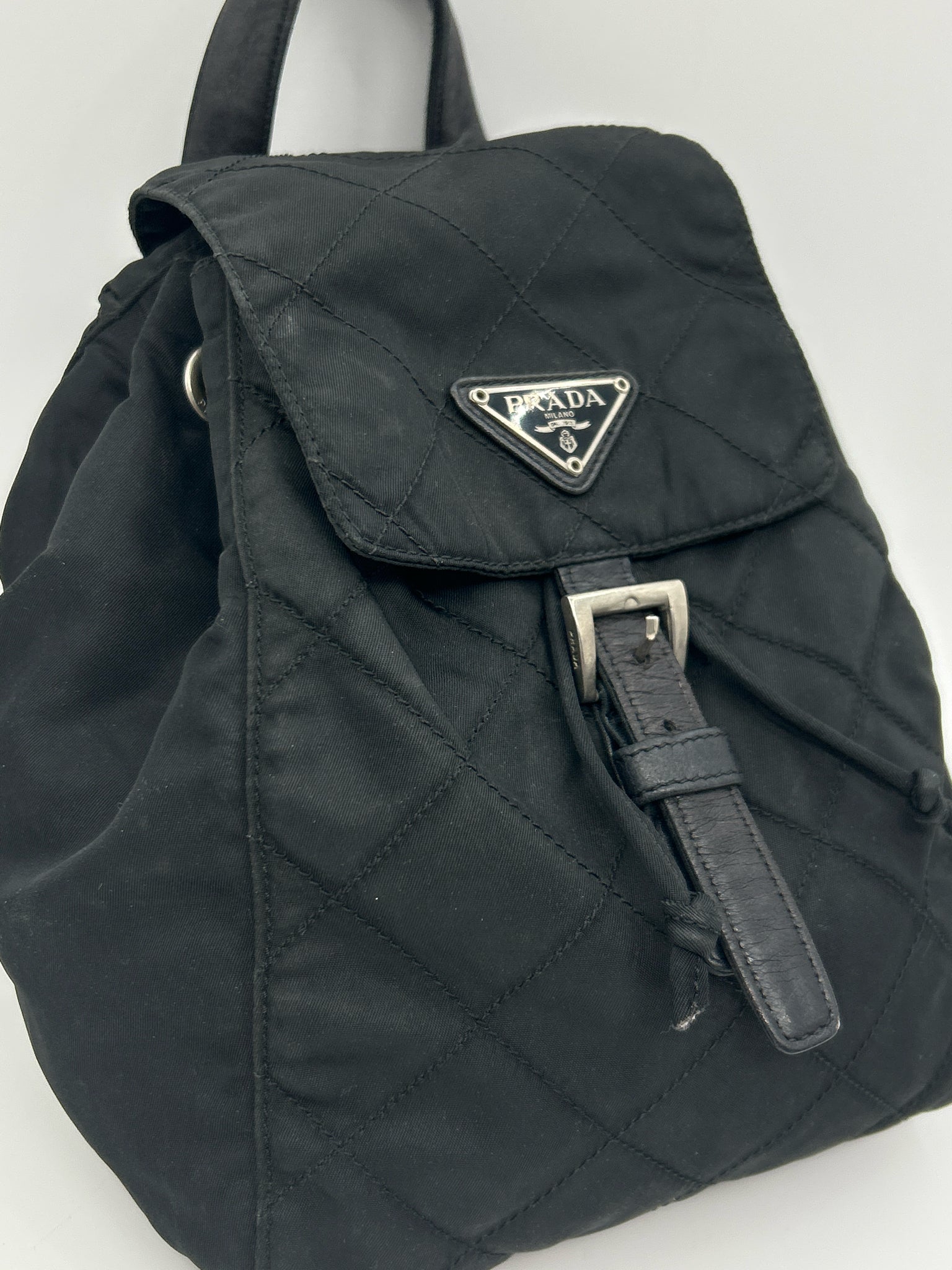 PRADA Black Women Backpack