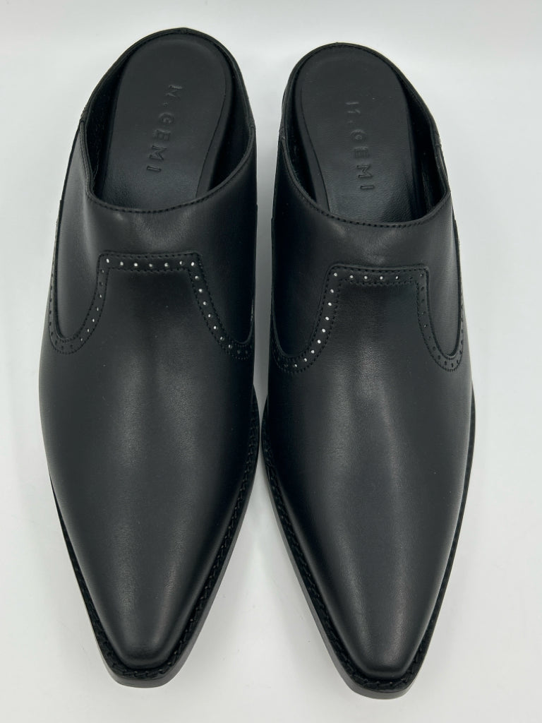 M.Gemi Women Size 41 Black Loafer NIB