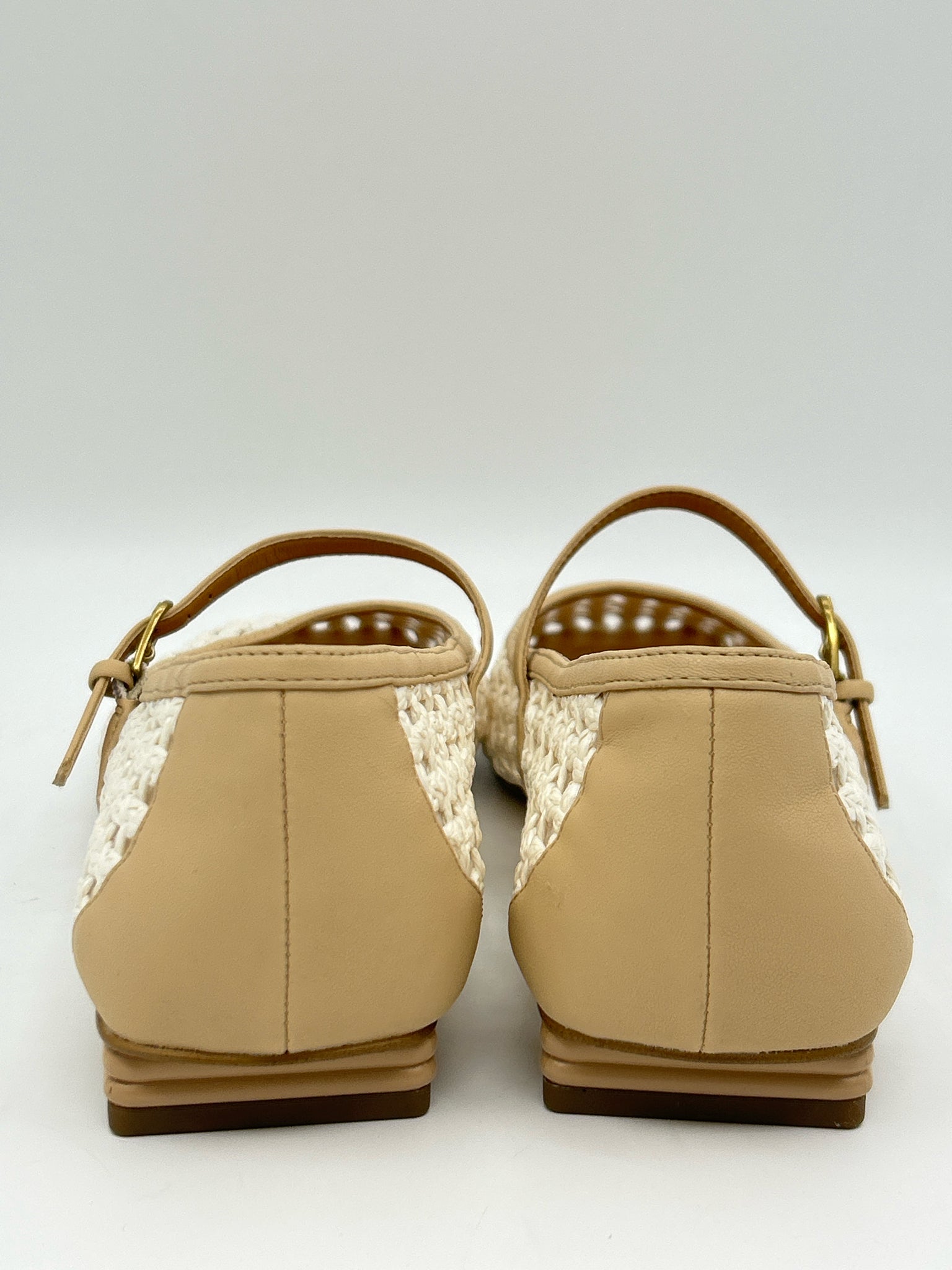 FRANCO SARTO Size 10M Ivory Women Flats
