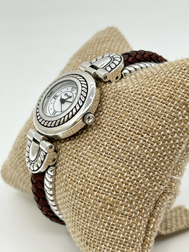 BRIGHTON BROWN AND SILVER Watch