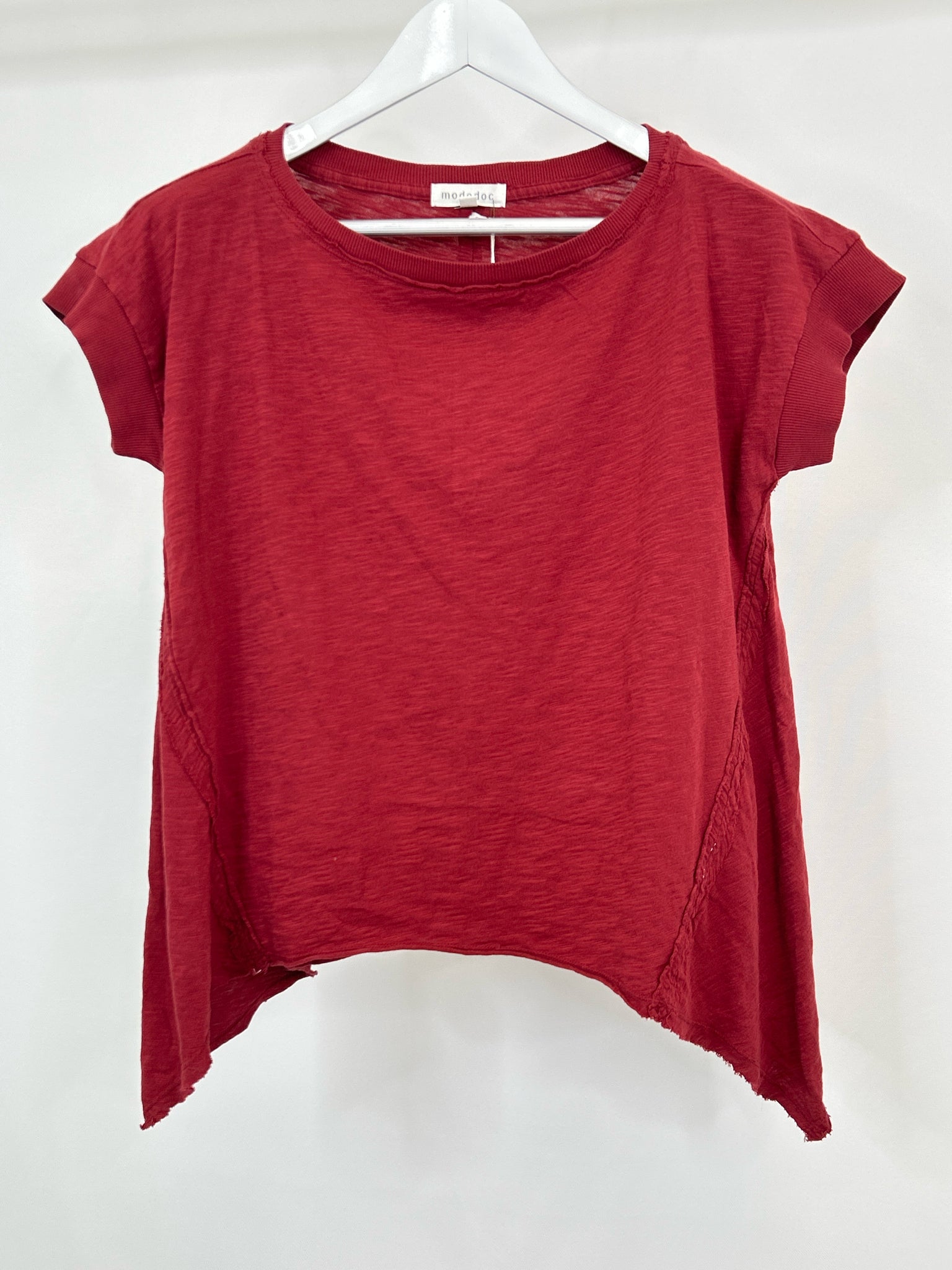 Mododoc NWT Size S BRICK Women Top