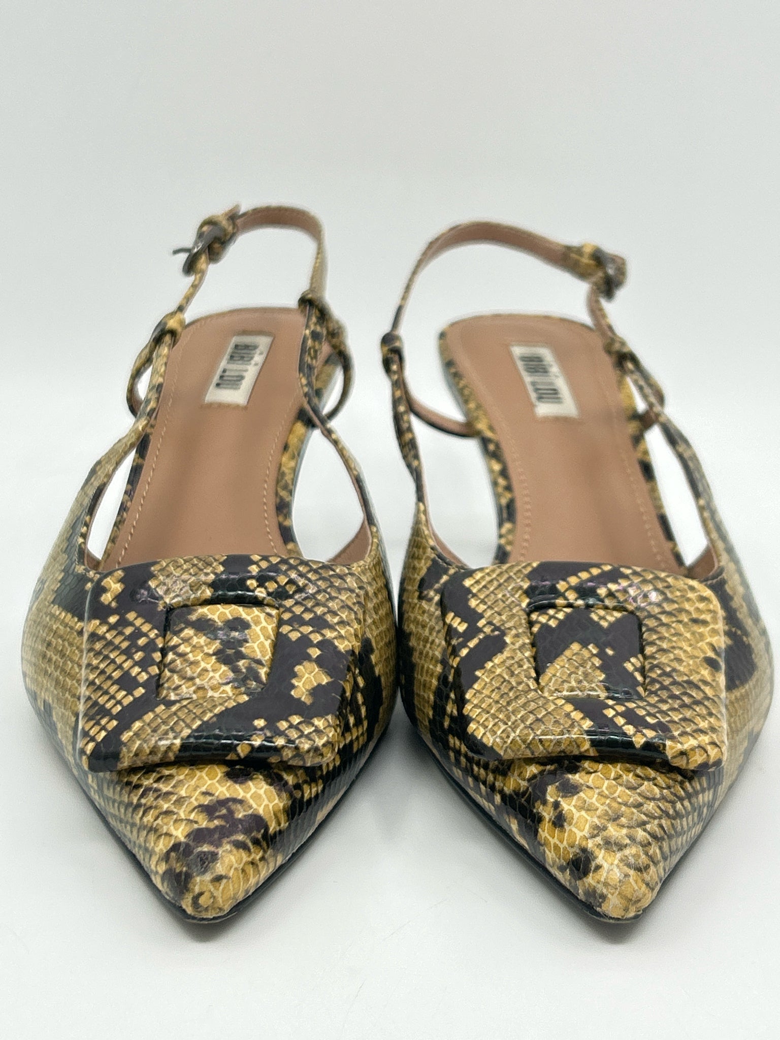 BIBI LOU Size 10 Beige and Black Women Pumps