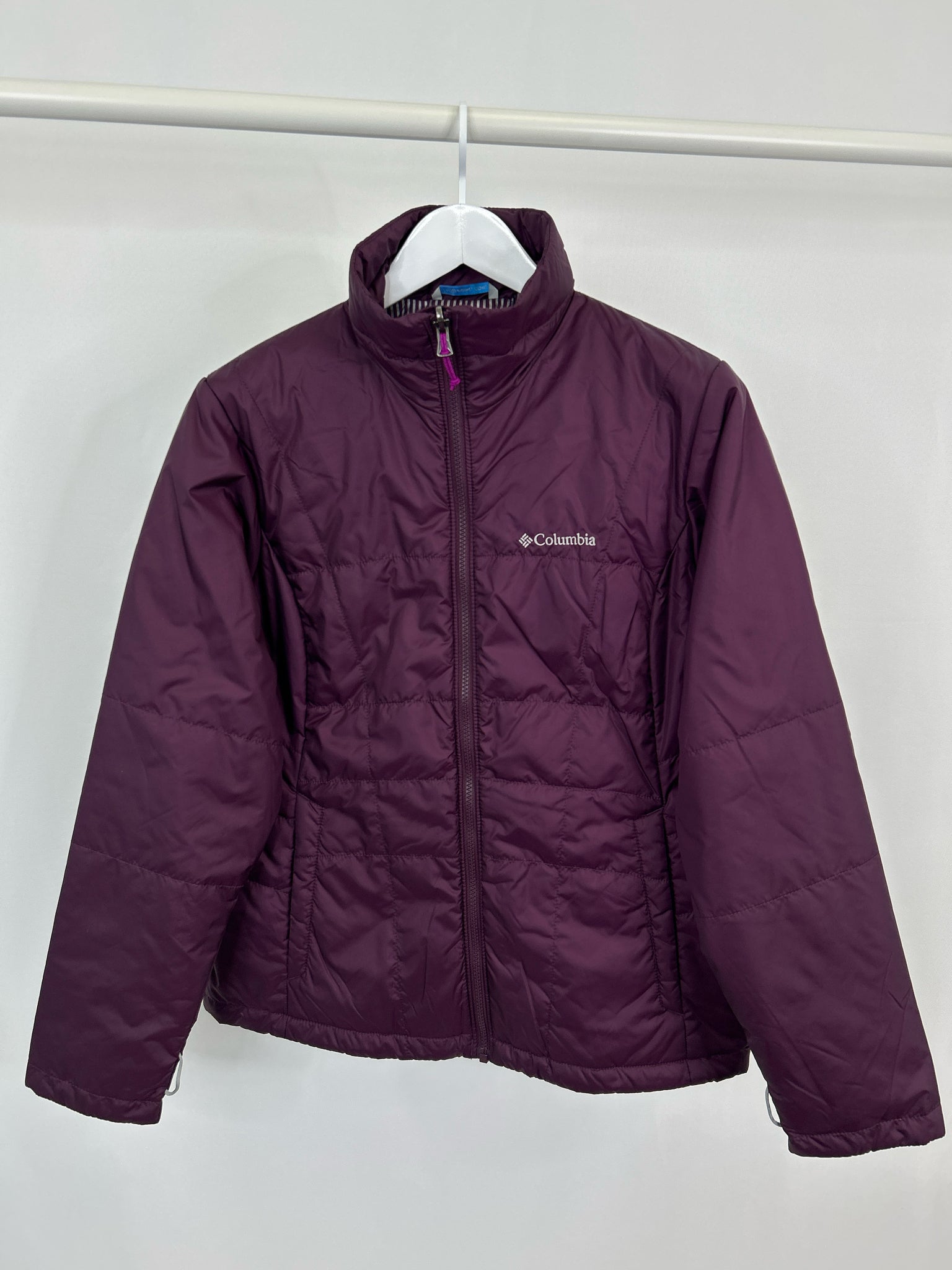 COLUMBIA Size L Plum Women Jacket