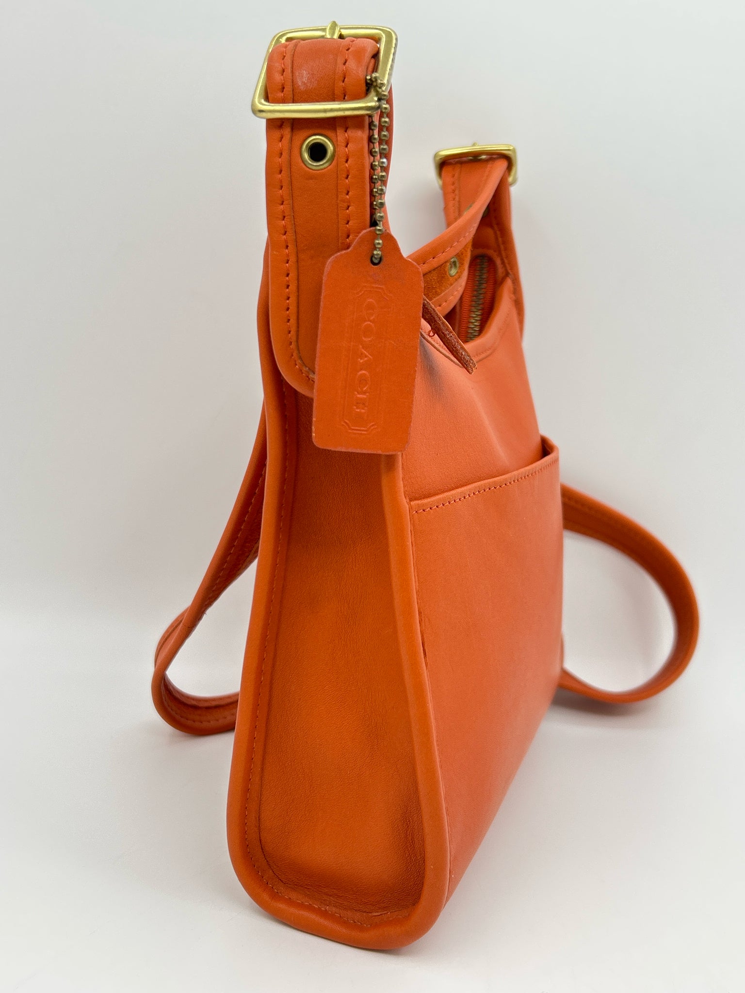 Coach Orange Women Purse
