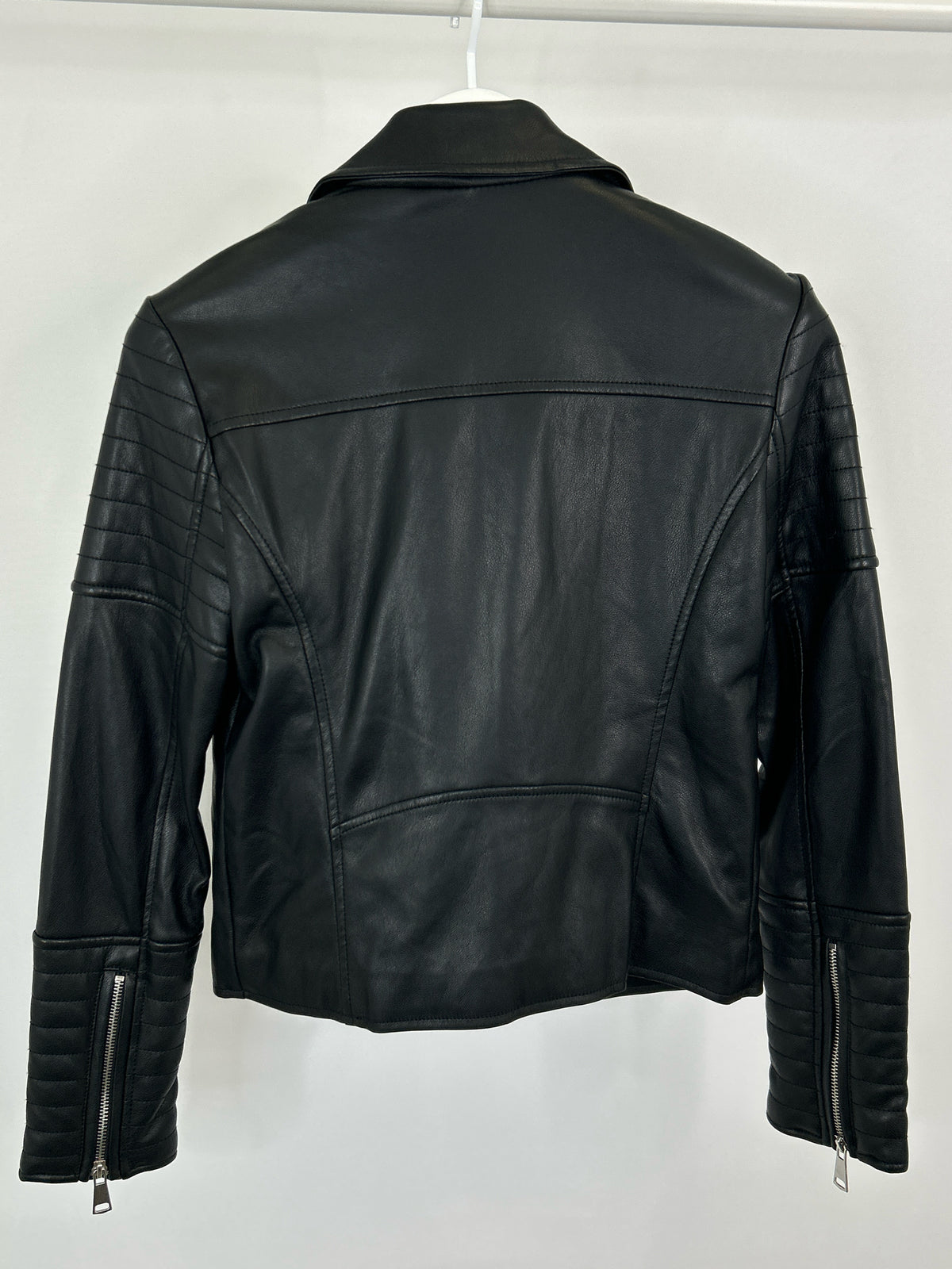 7 FOR ALL MANKIND NWT Size S Black Women Jacket