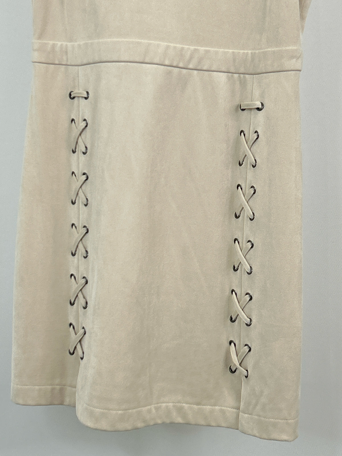 E Size M Beige Women Dress
