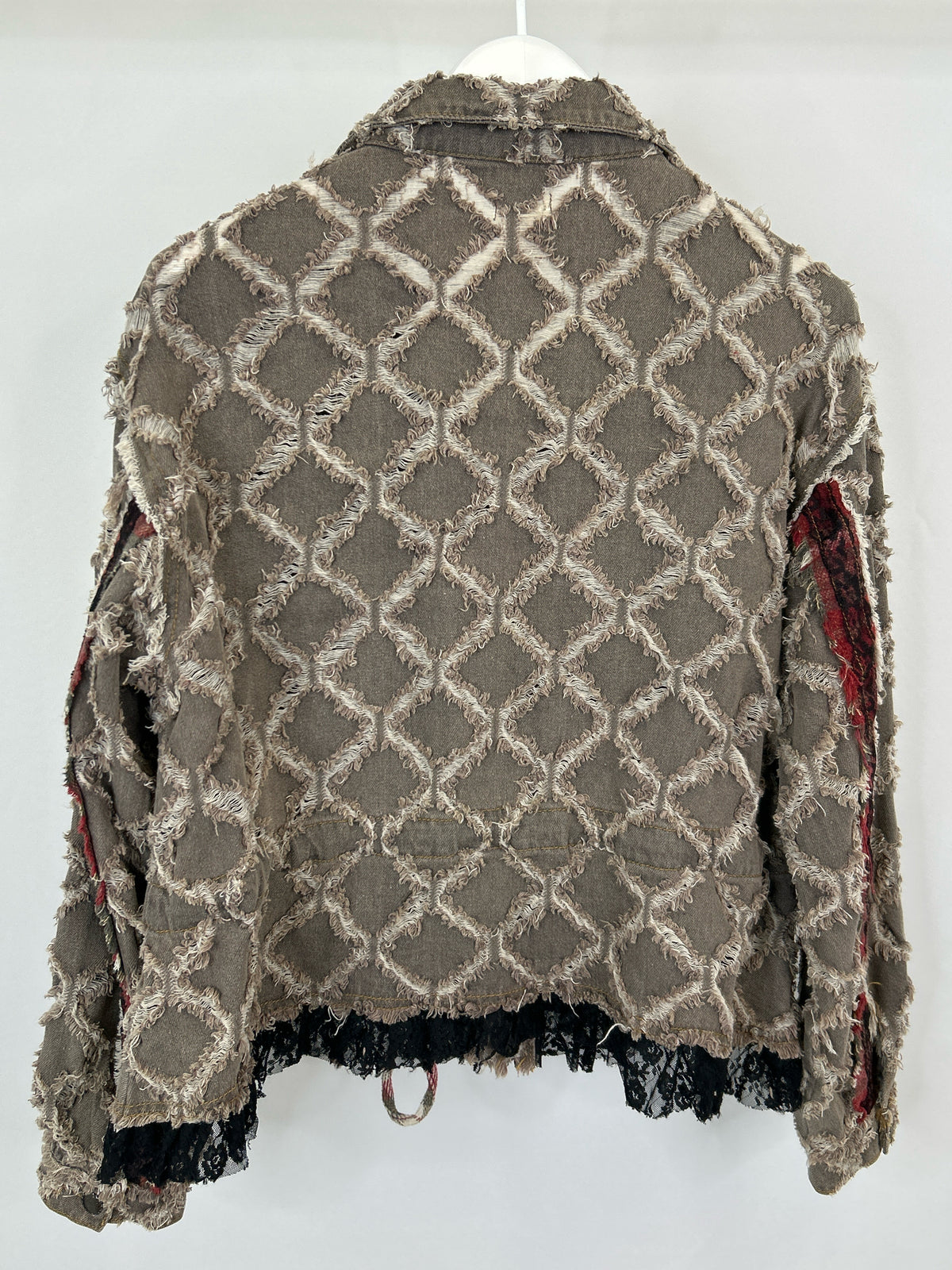 POL Size S Brown and Red Women Jacket