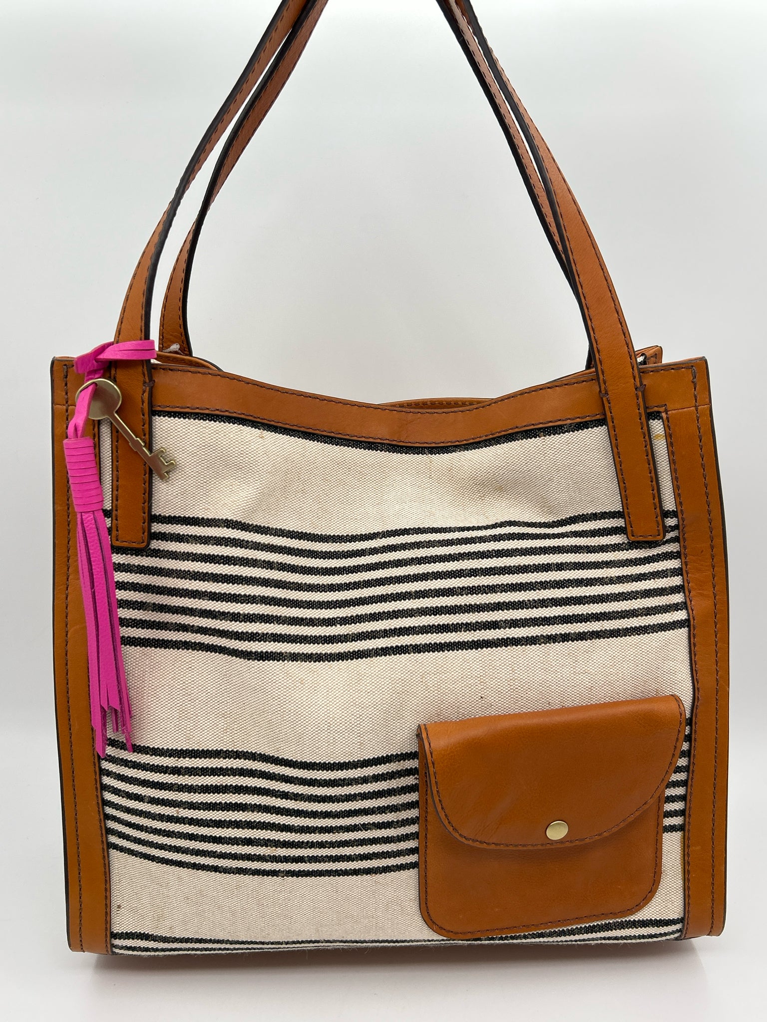 FOSSIL BEIGE AND BROWN Women Purse