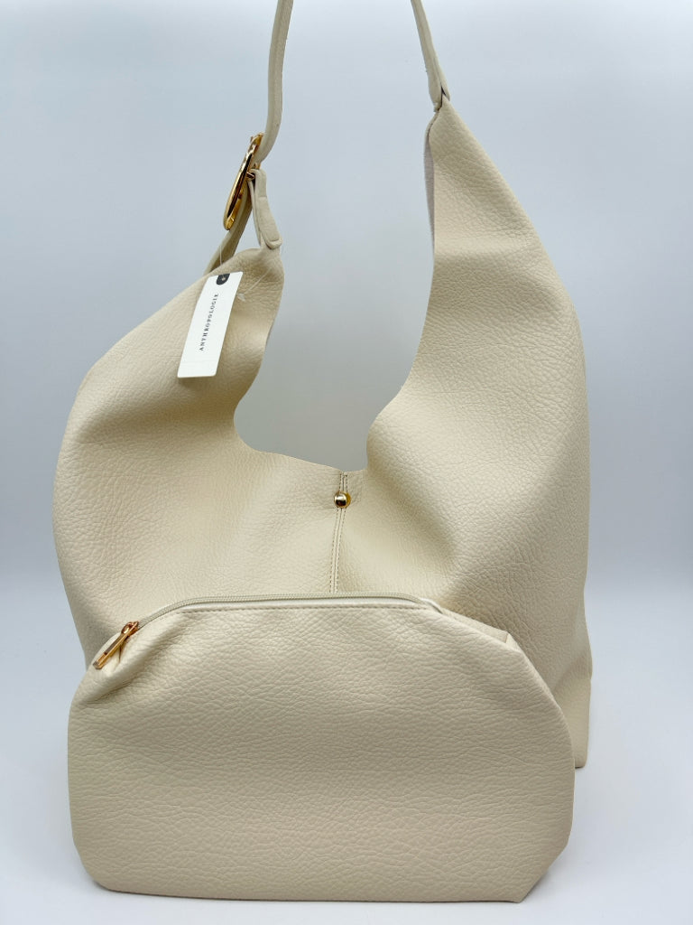 ANTHROPOLOGIE Cream Women's Purse