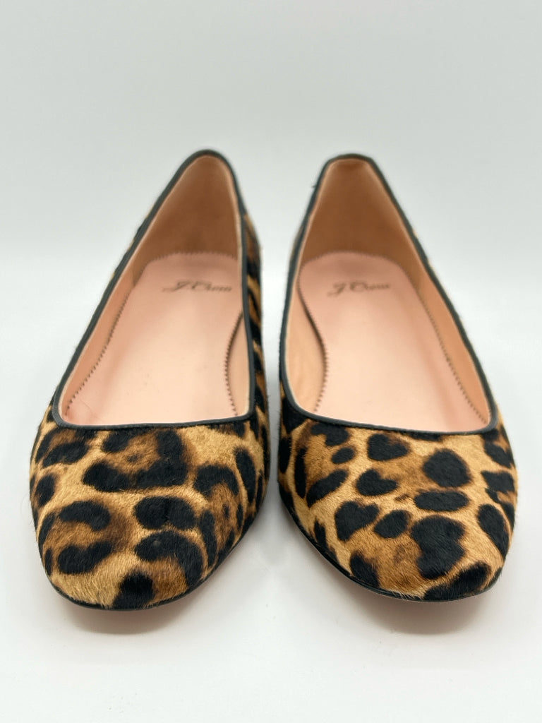 J CREW Women Size 9.5 Animal Print Pumps NWOB