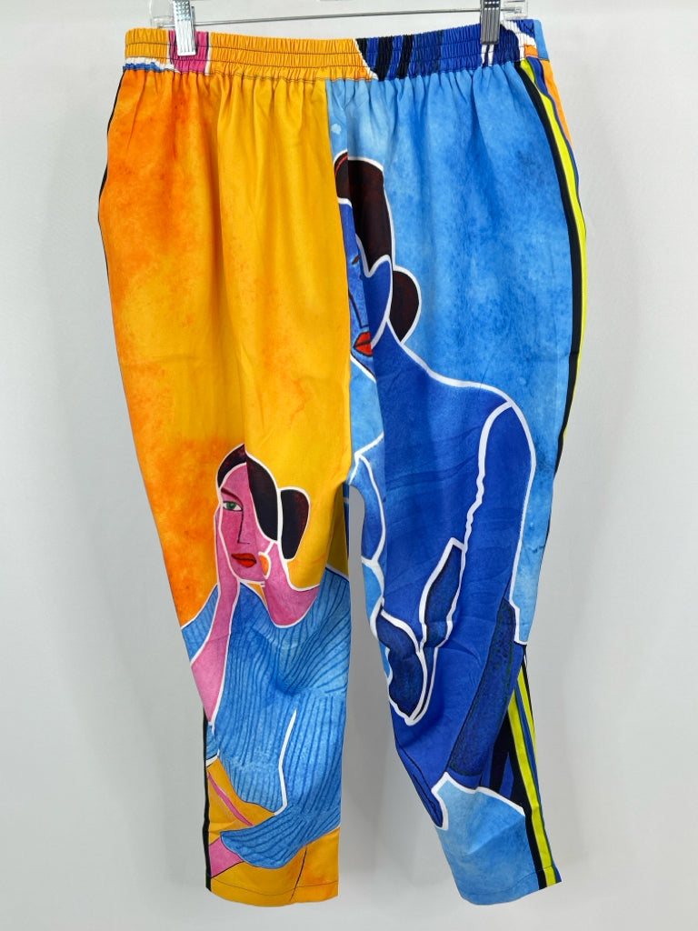 L'ATISTE Size 1X Multi-Color Women's Pants