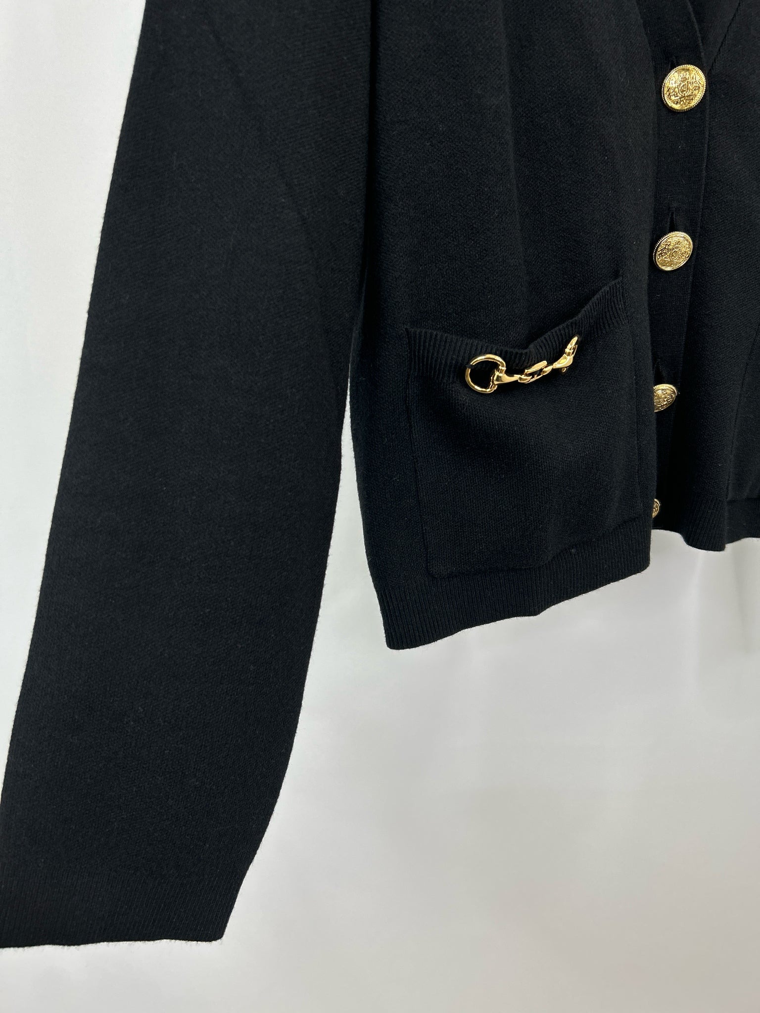 LOFT Size M Black Women Cardigan