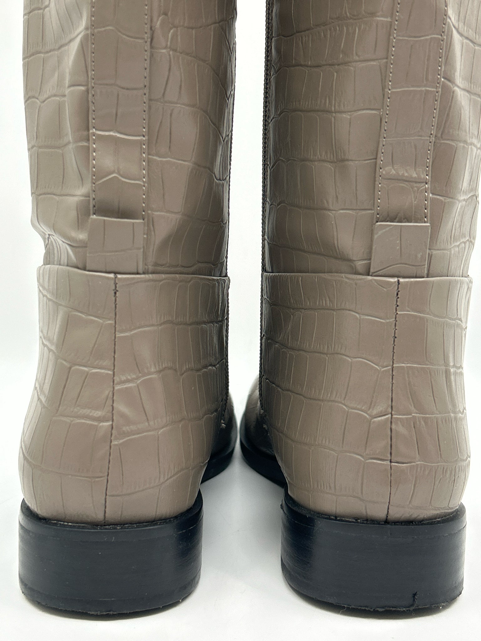 AEROSOLES Size 8.5 Taupe Women Boots