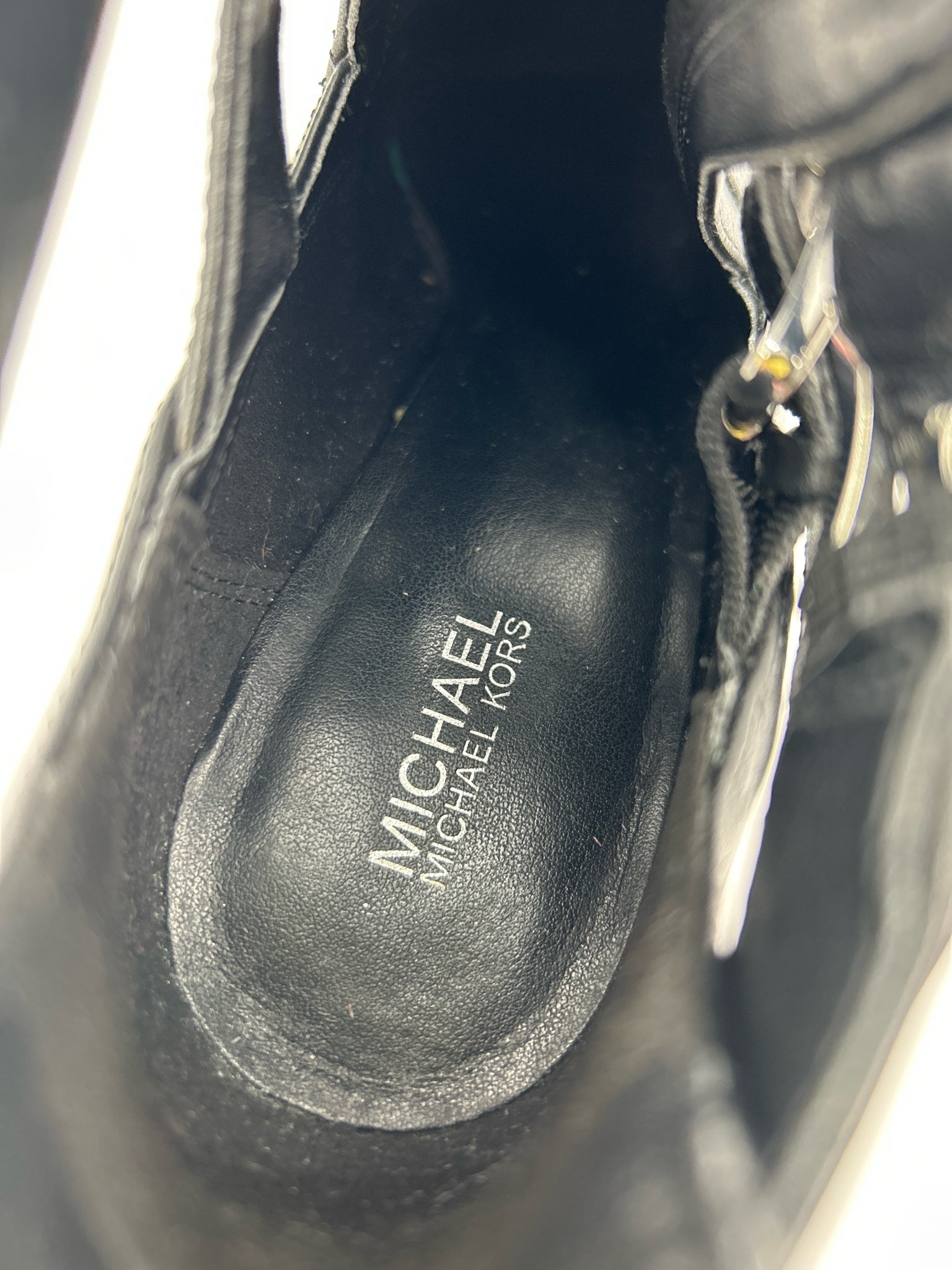 MICHAEL MICHAEL KORS Size 7.5M Black Women Booties