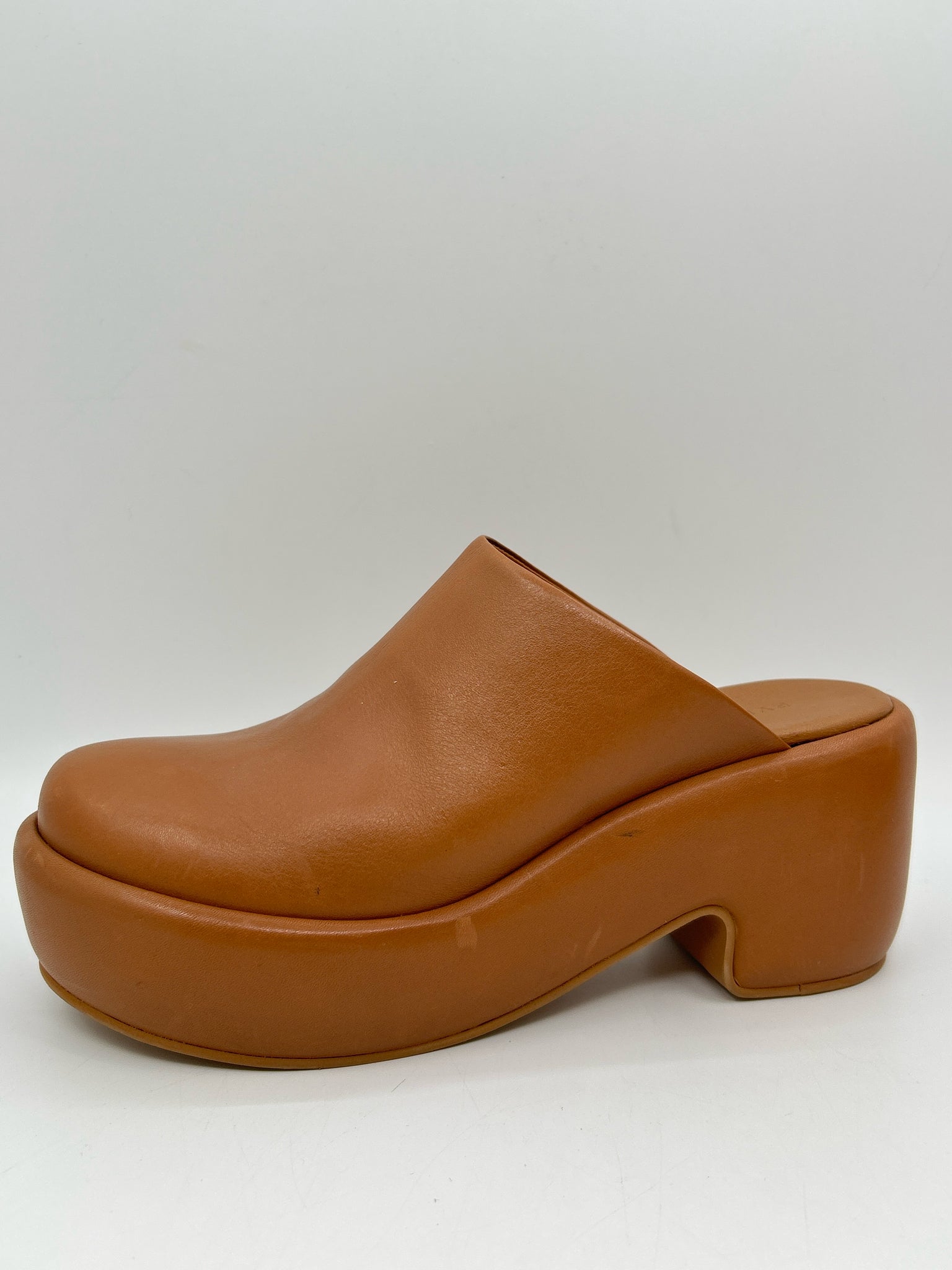 EVERLANE Size 8 COGNAC Women Clogs