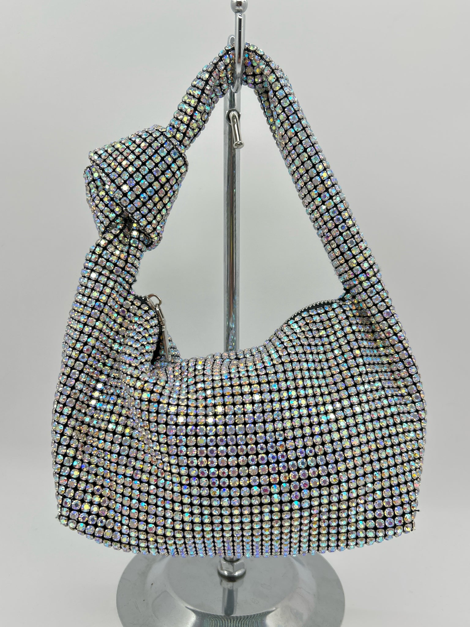 MADISON WEST Black and Silver Women Purse