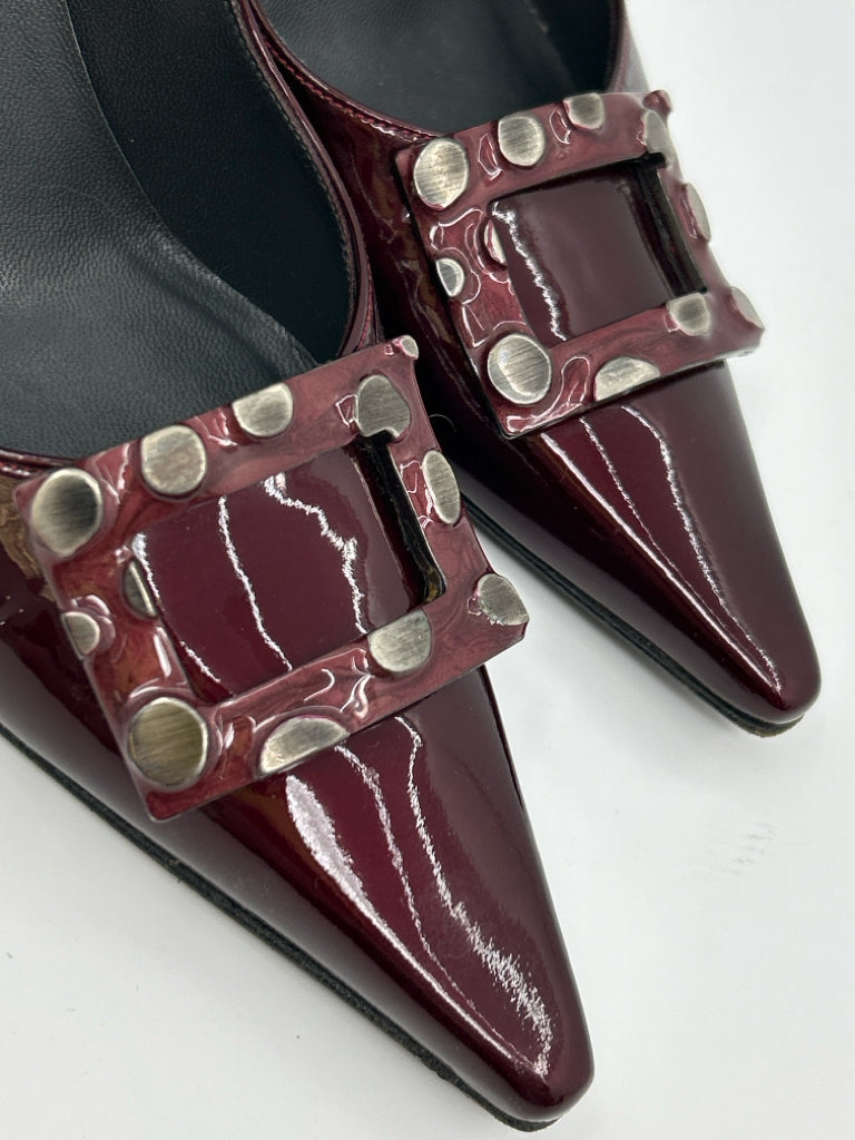 STUART WEITZMAN Size 7.5M Bordeaux Women's Pumps