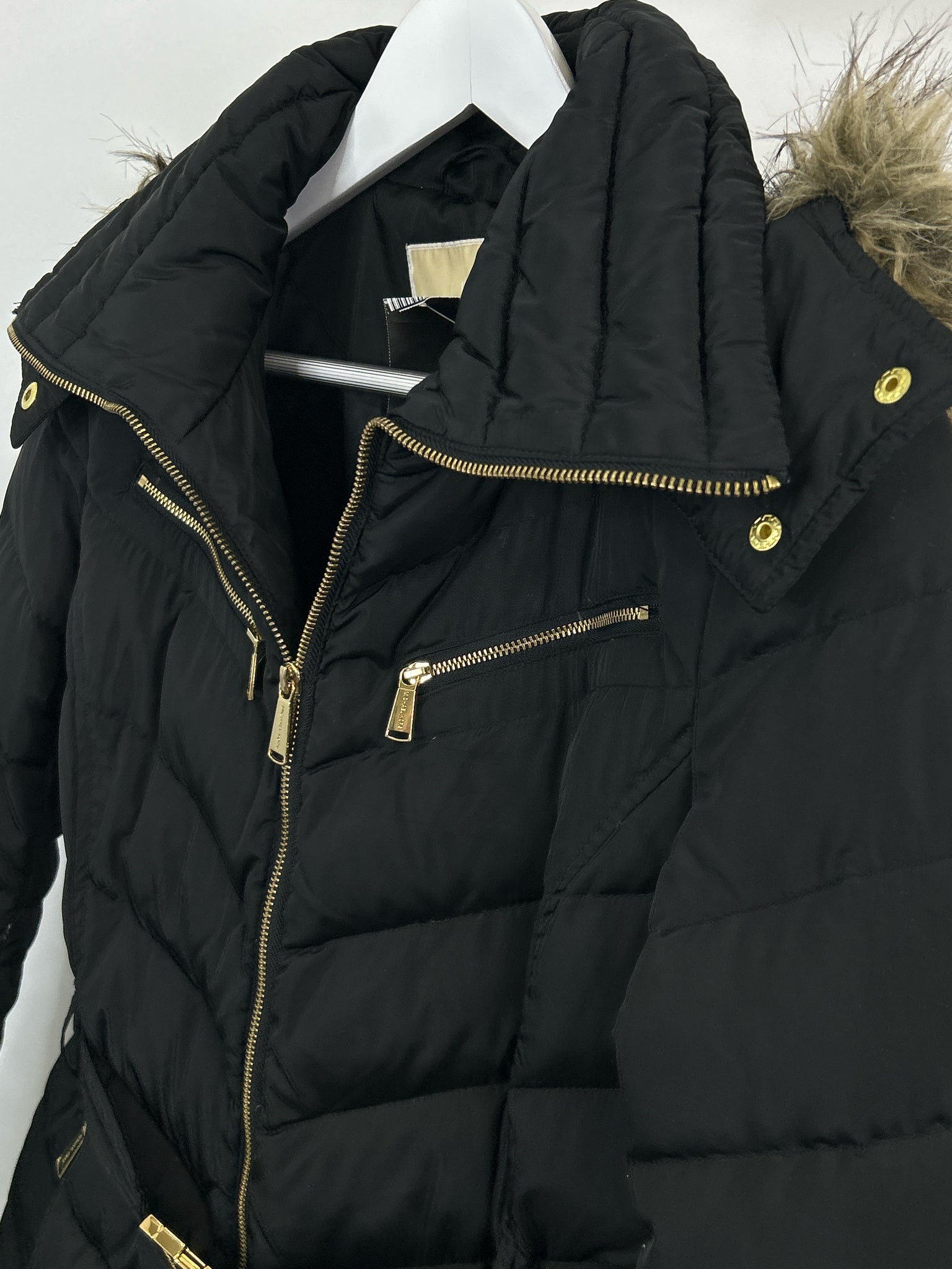 MICHAEL MICHAEL KORS Size S Black Women Coat