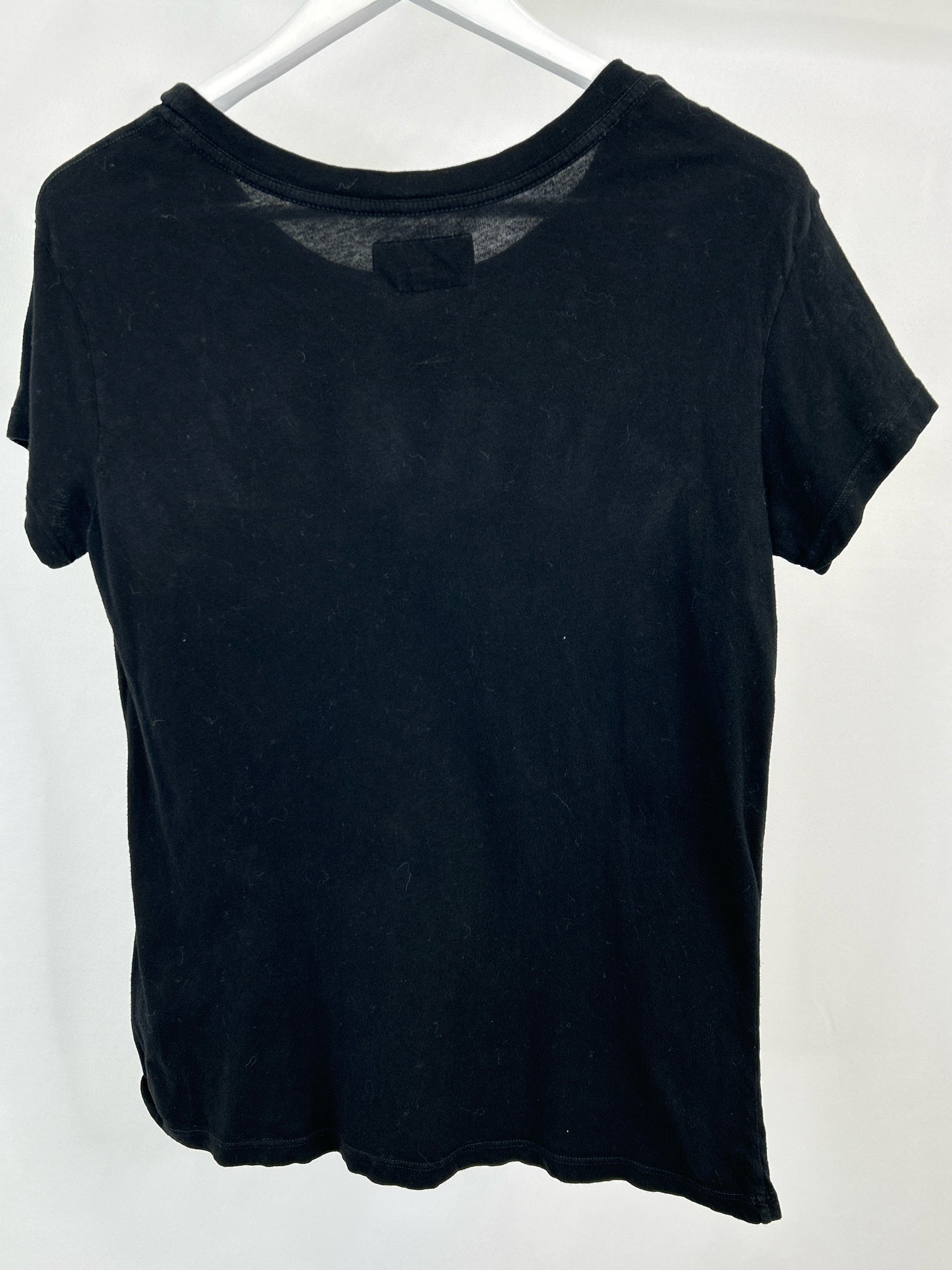 CURRENT ELLIOTT Size 2 Black Women's T-shirt