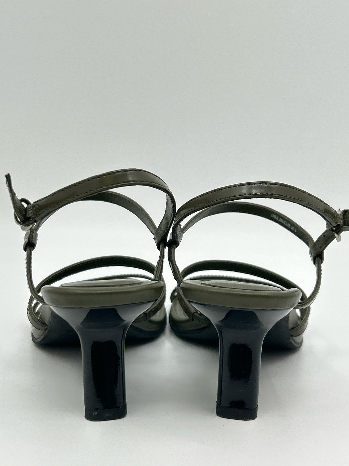 VINCE Size 6.5 OLIVE Women Sandal