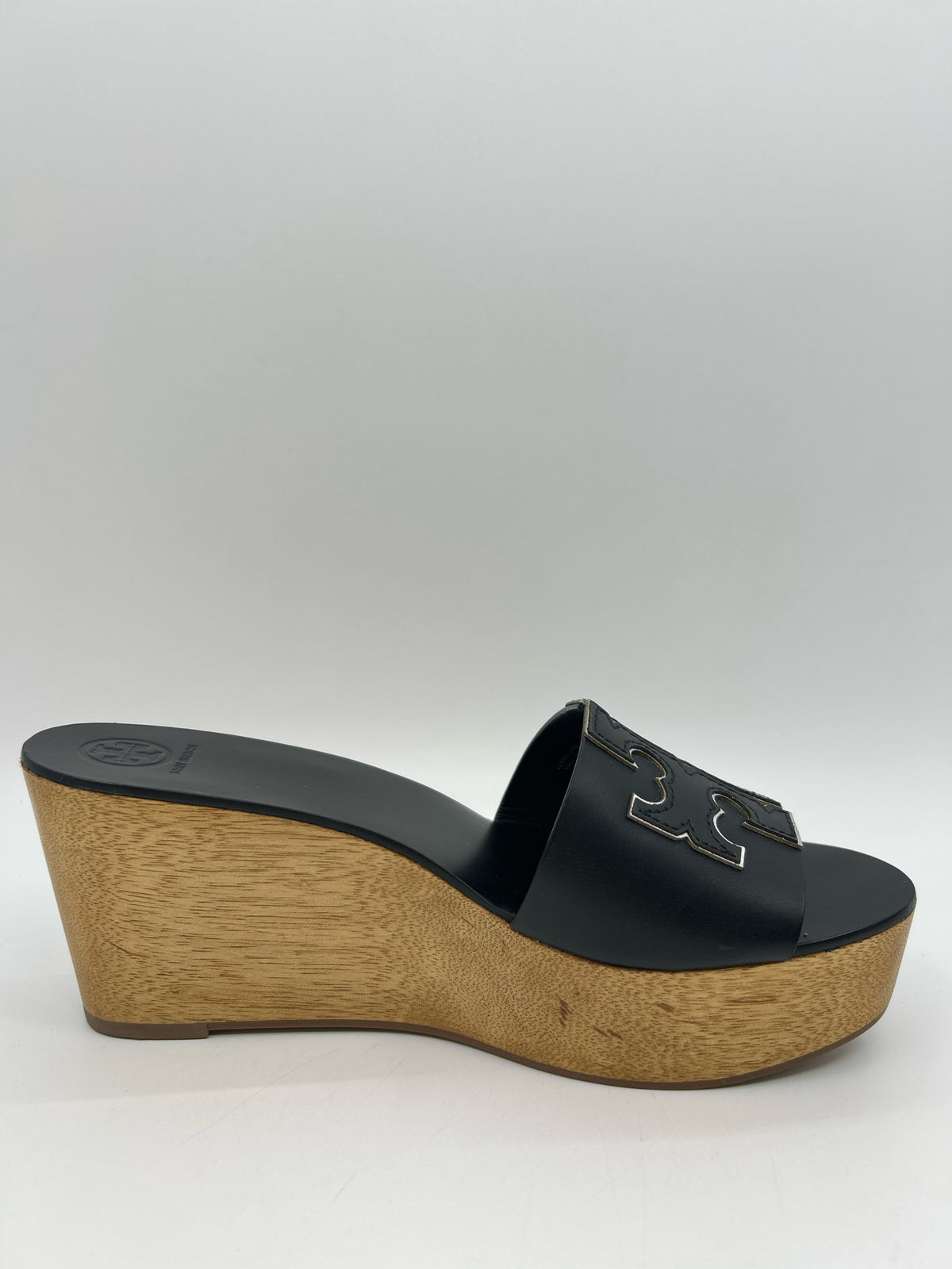 TORY BURCH Size 9M Black Women Sandal