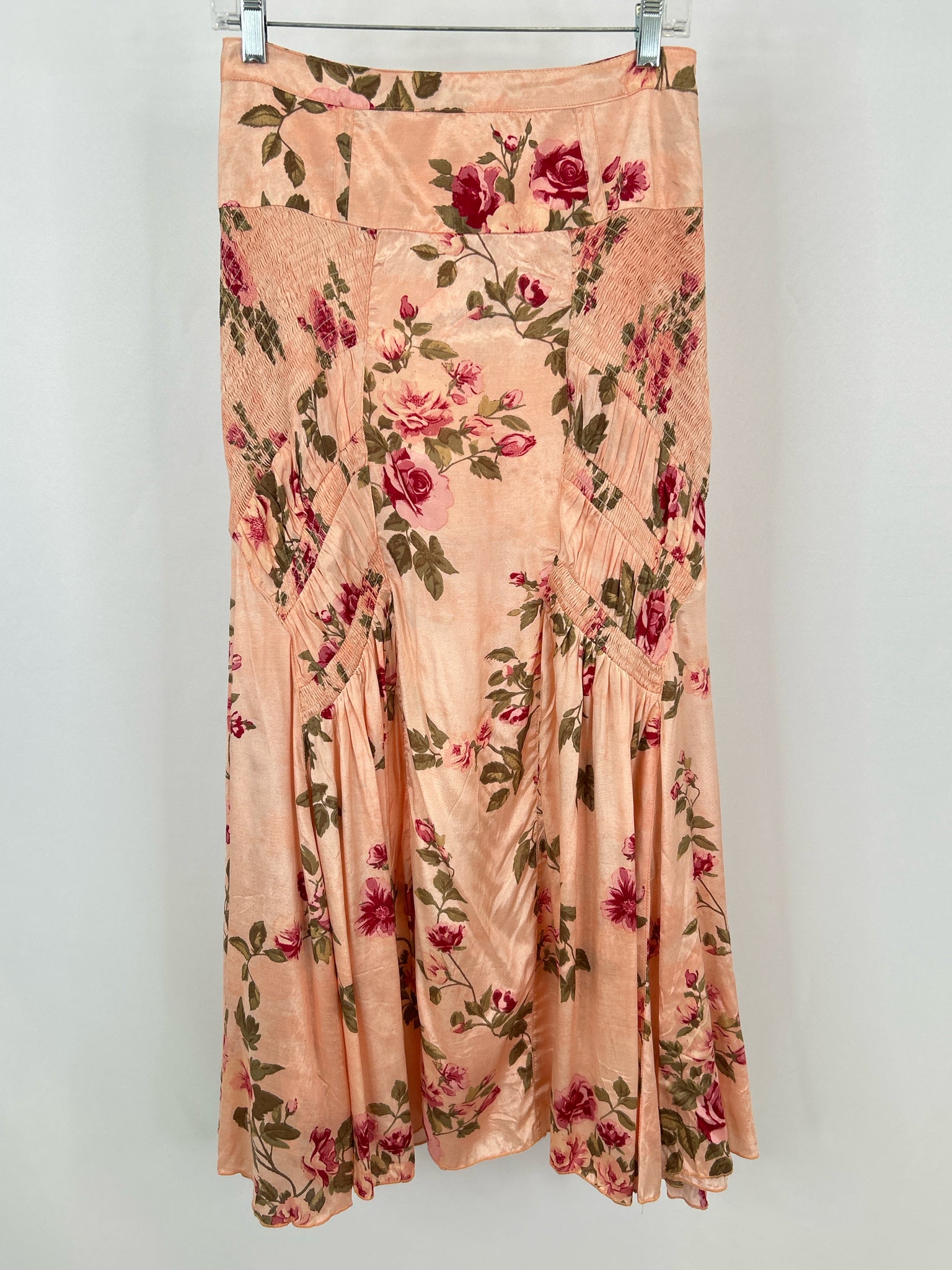 FREE PEOPLE Size 2 Peach Women Skirt NWT