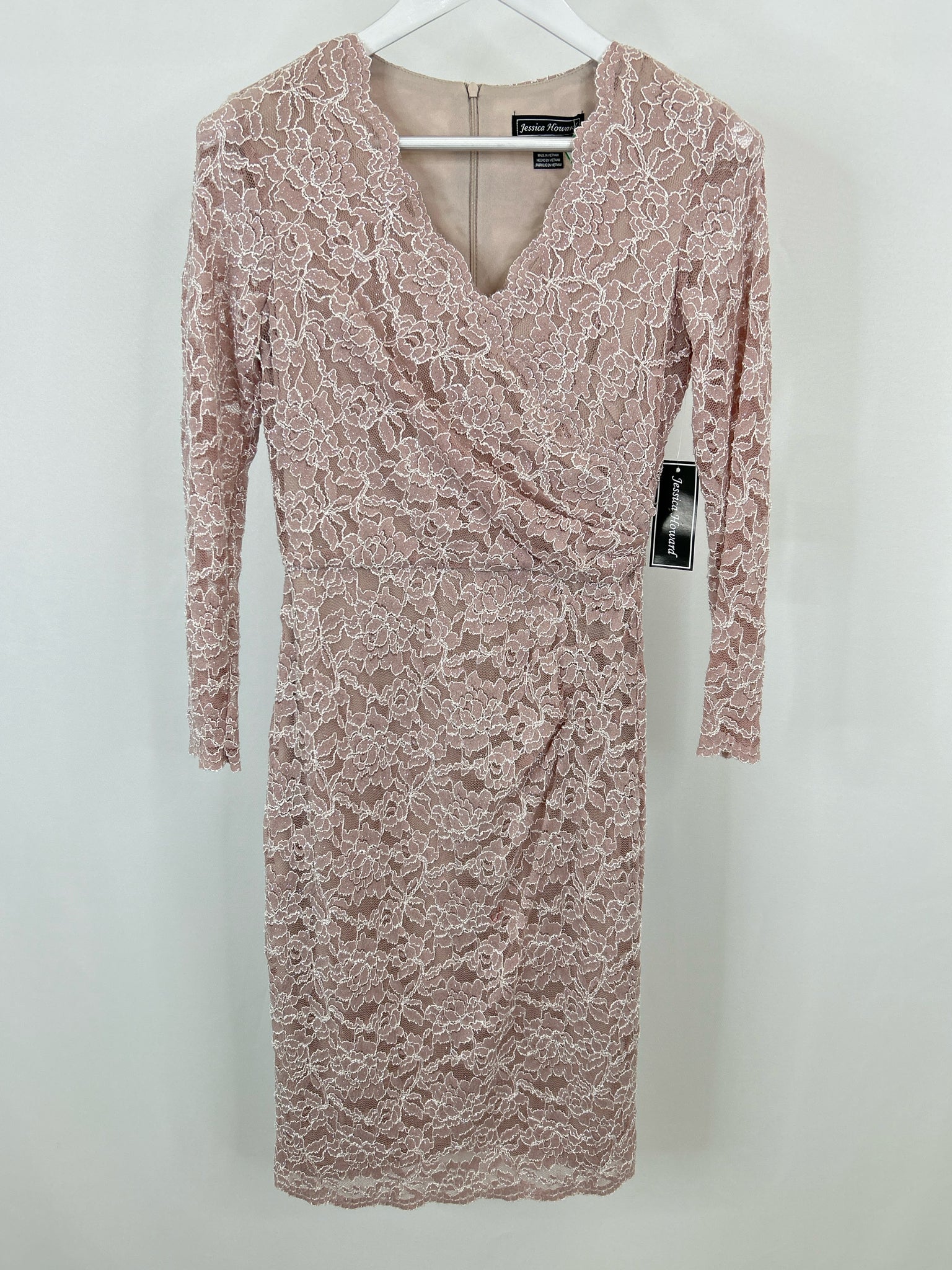 JESSICA HOWARD Size 6 BLUSH Women's Dress