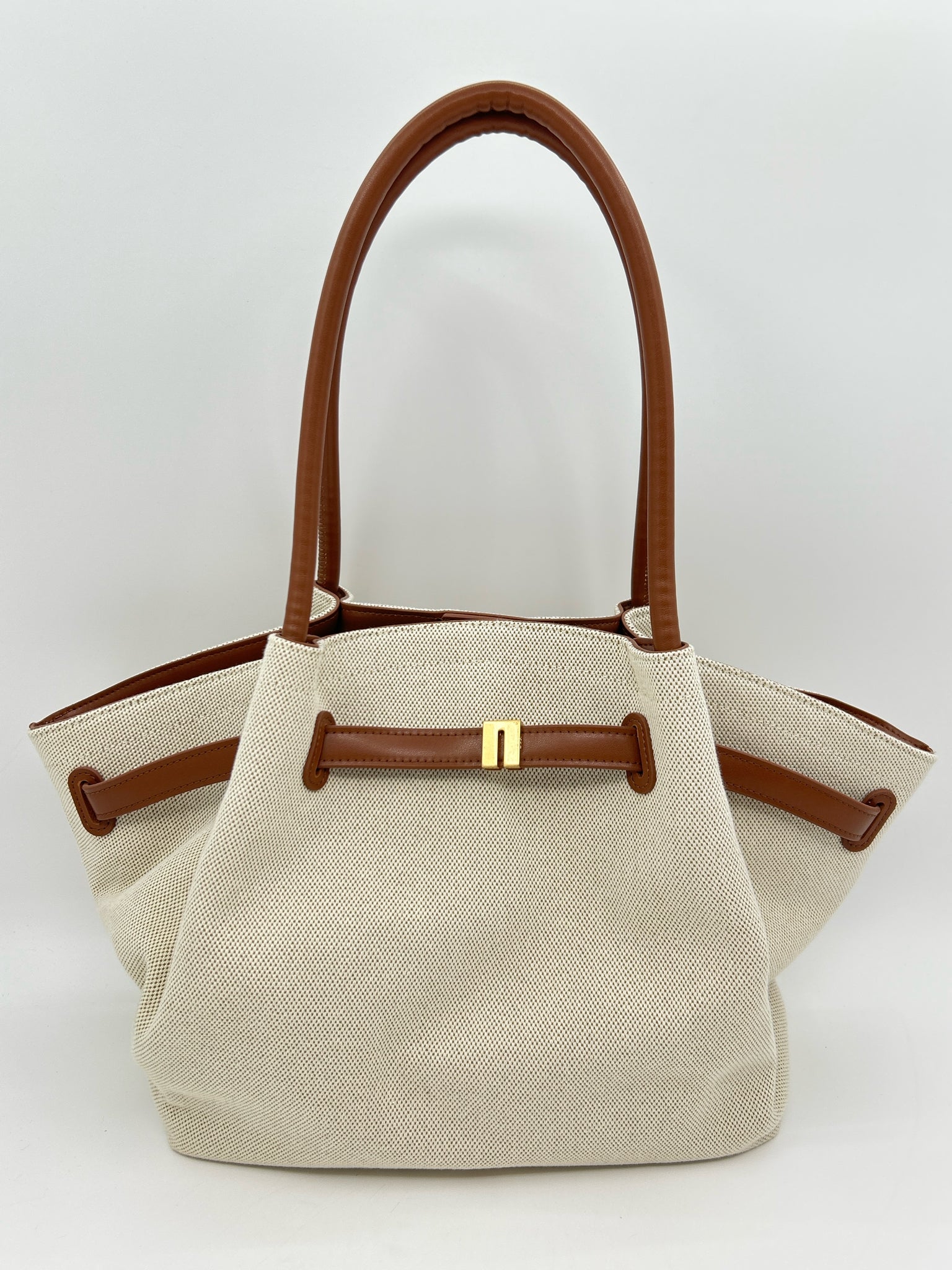 JW PEI Beige Women Tote