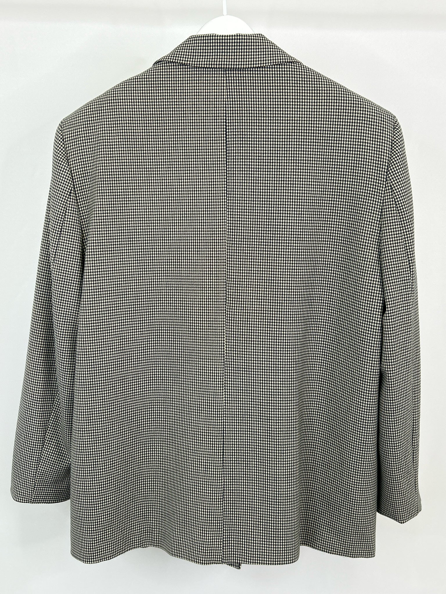 ZARA Size XL Black and White Women Blazer