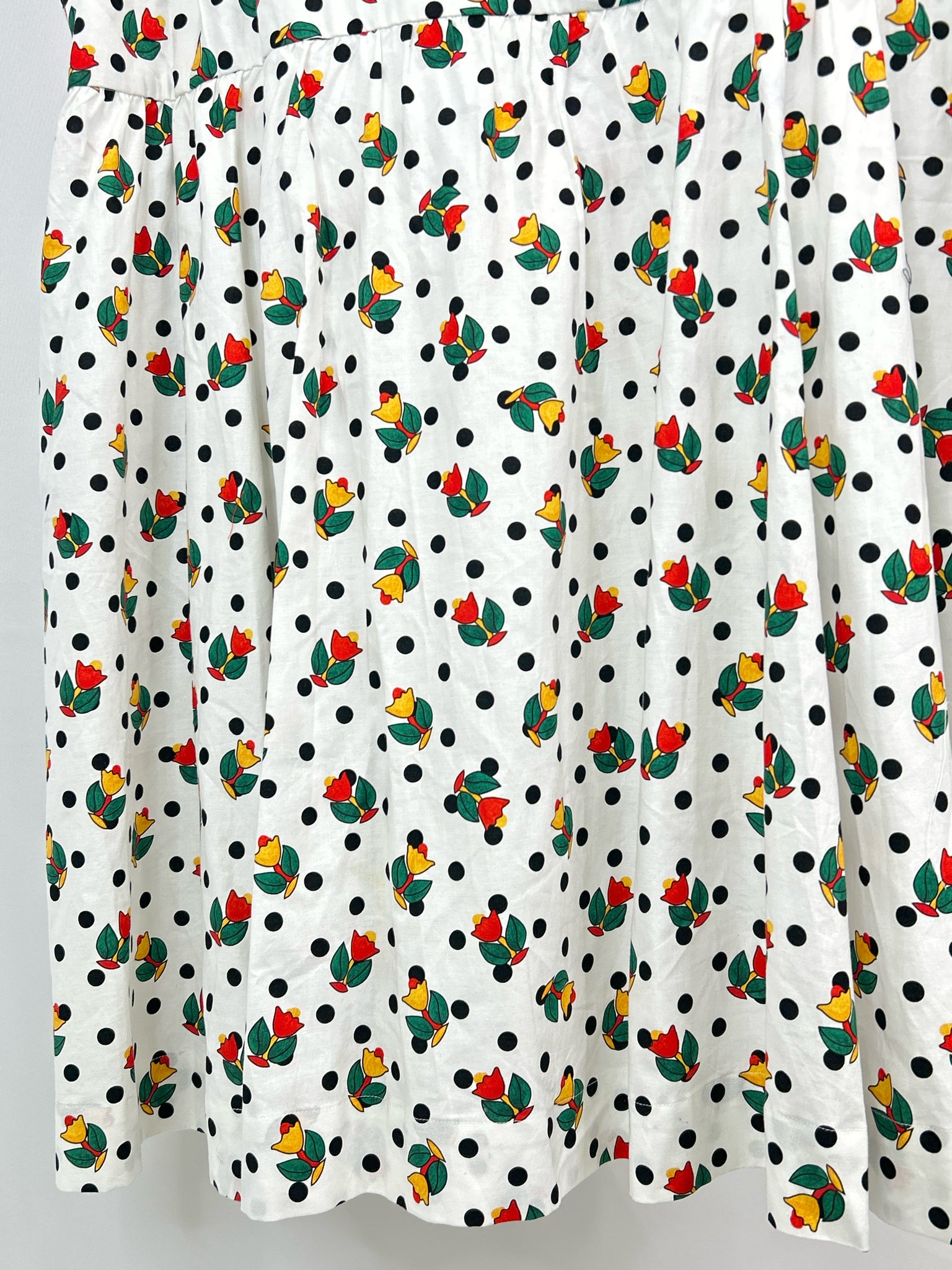 Bea & Dot by ModCloth Size 4X White Print Women Dress