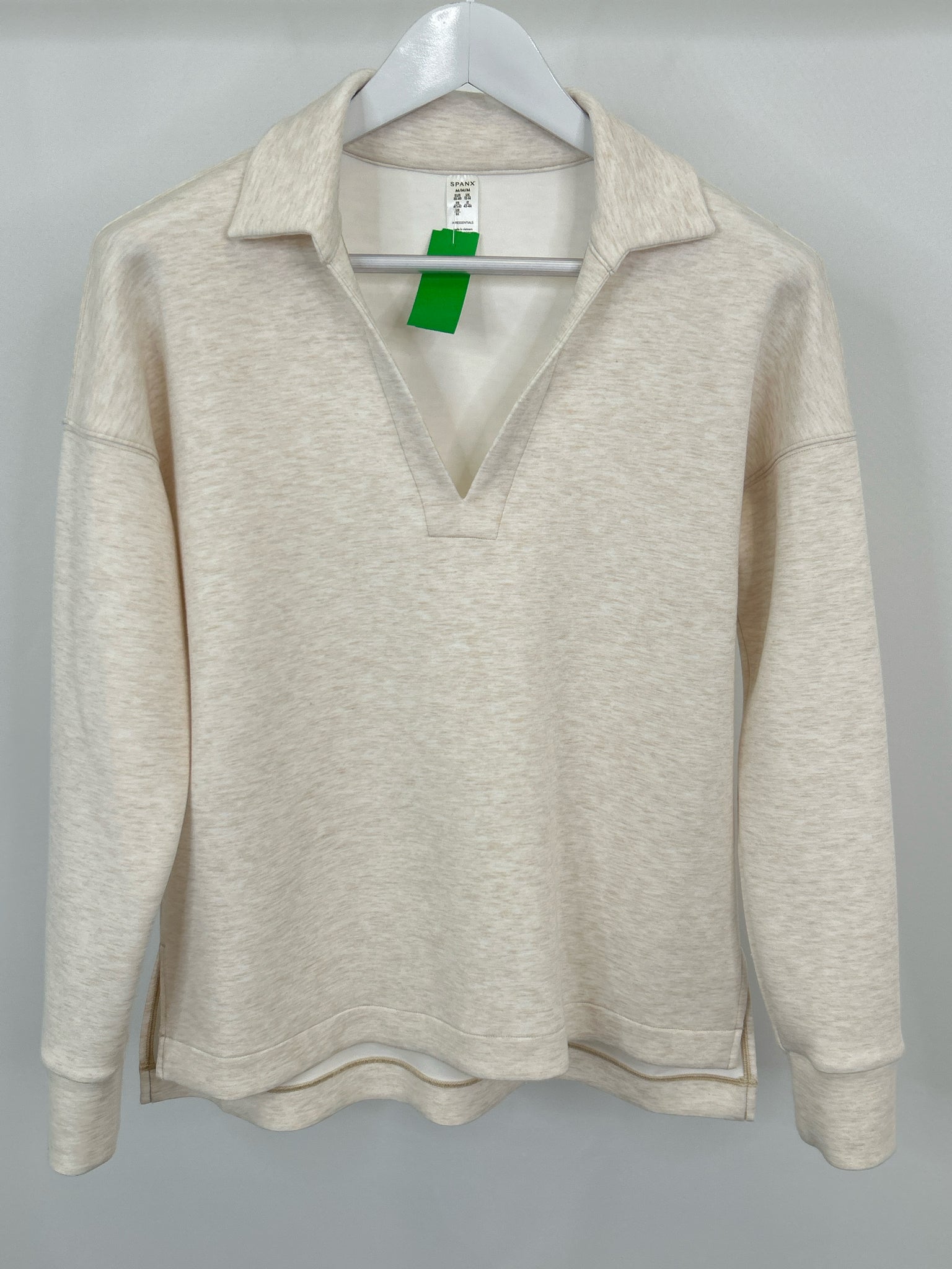 SPANX Size M Ivory and Beige Women Top