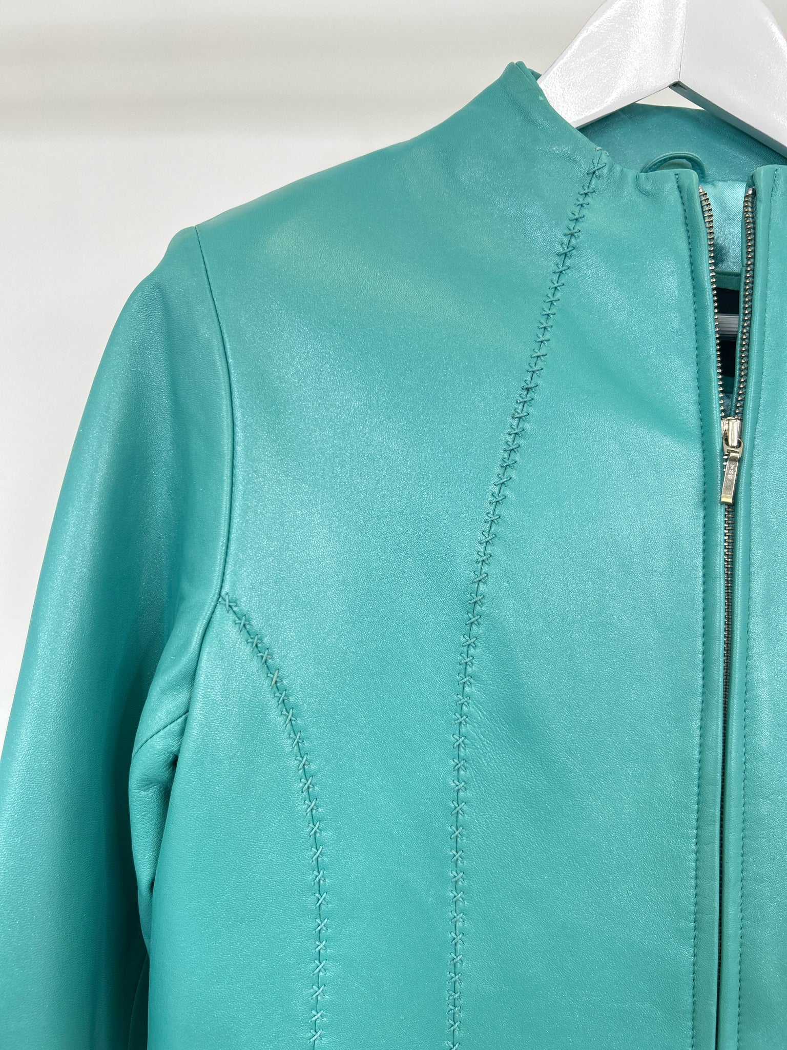 SAGUARO Size L Turqouise Women Jacket