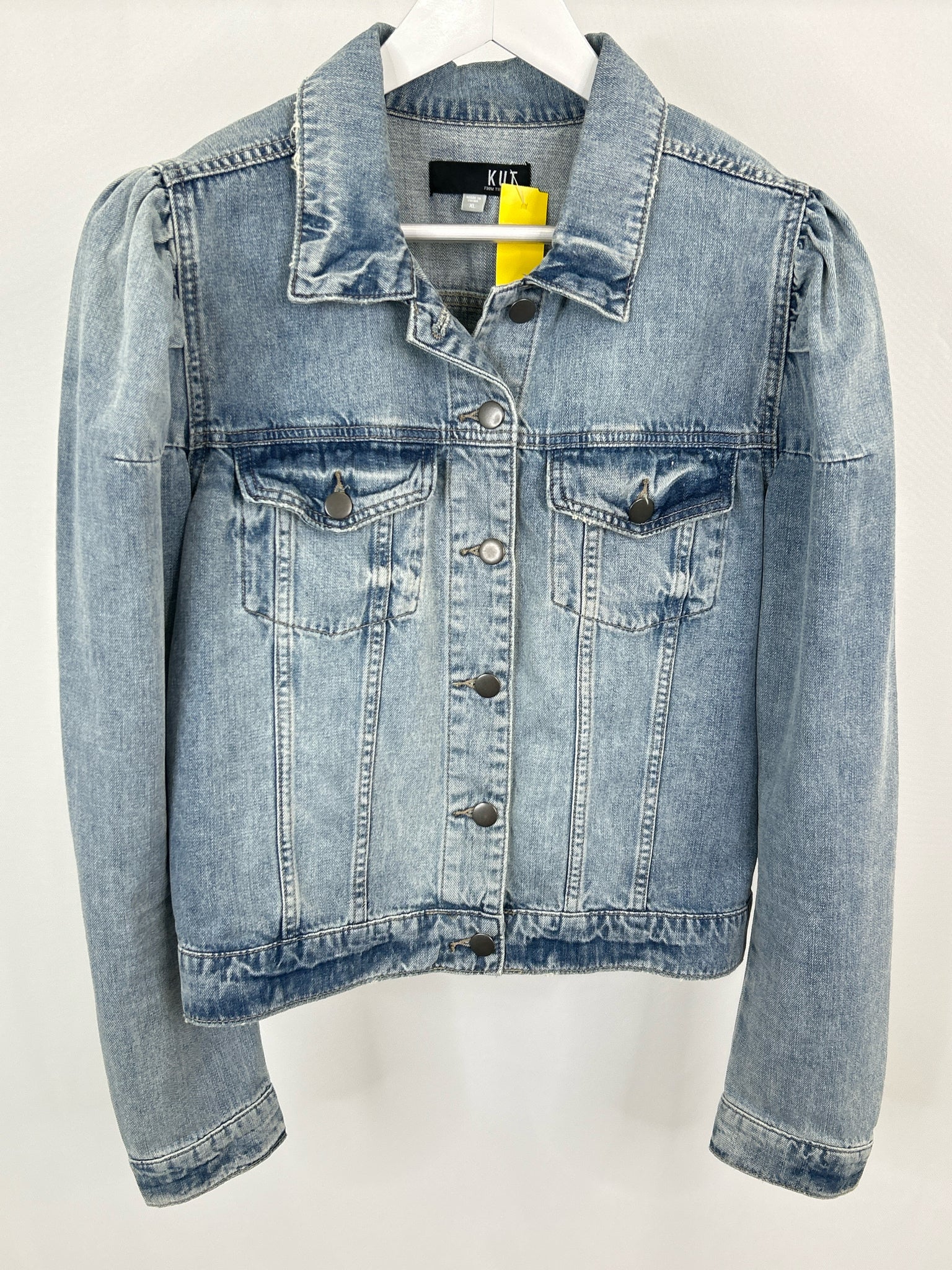 KUT Size XL LIGHT BLUE DENIM Women Jacket