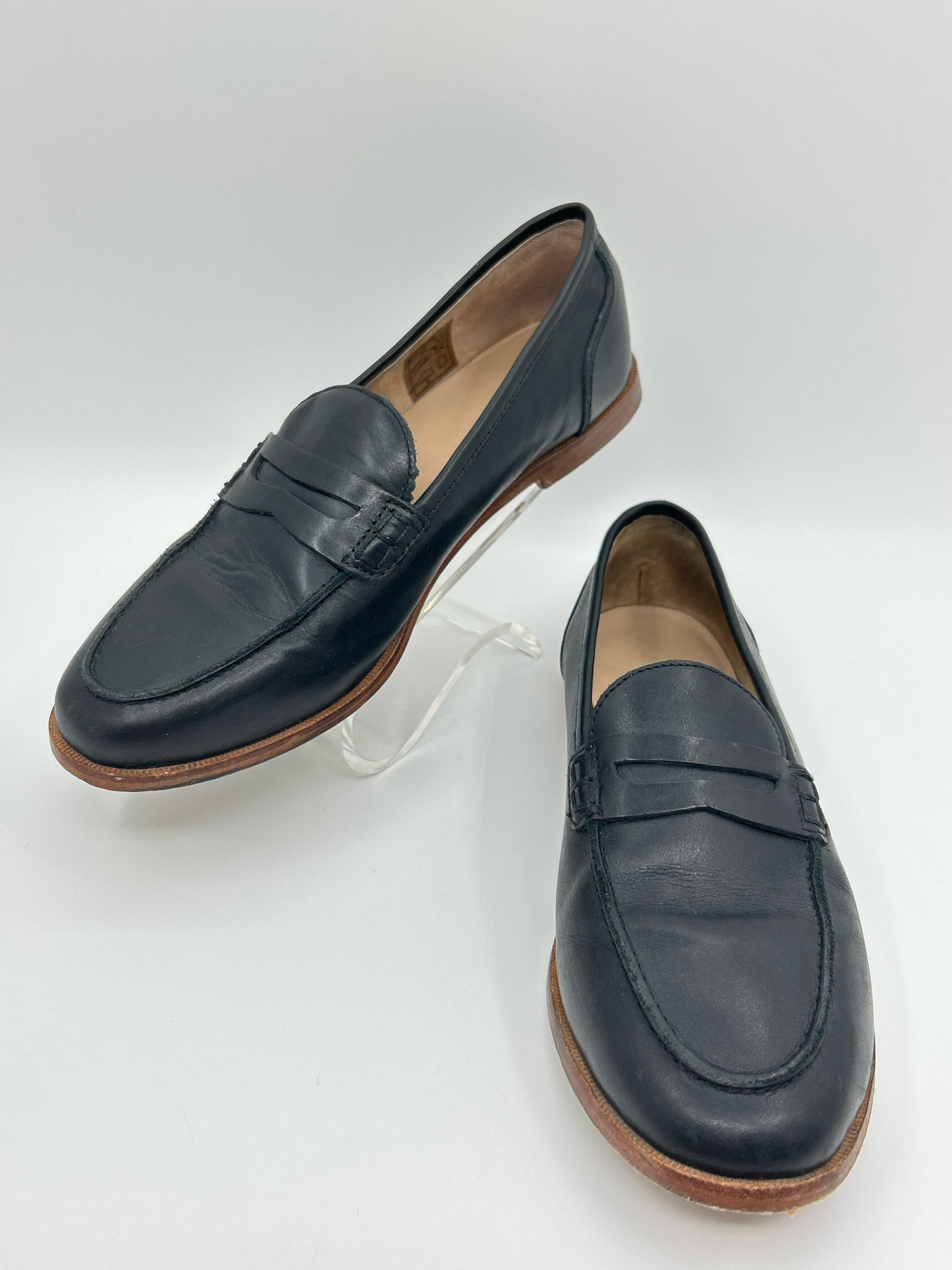 J CREW Size 8.5 Black Women Loafer