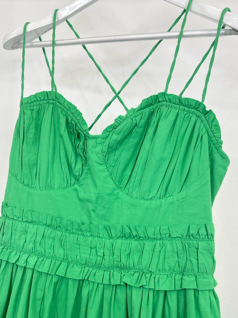 BY ANTHROPOLGIE Size M Women's Green Dress