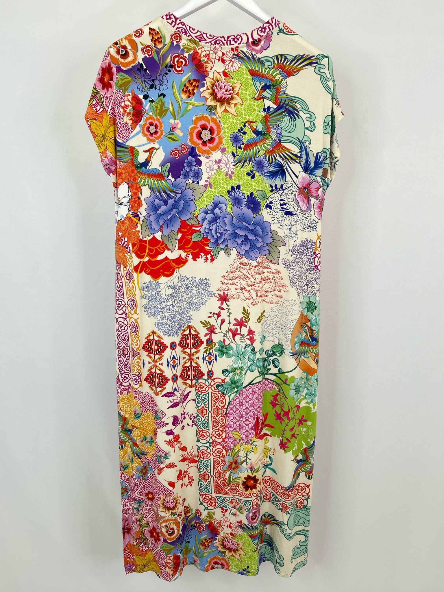 JOHNNY WAS Size XL Multi-Color Women Dress