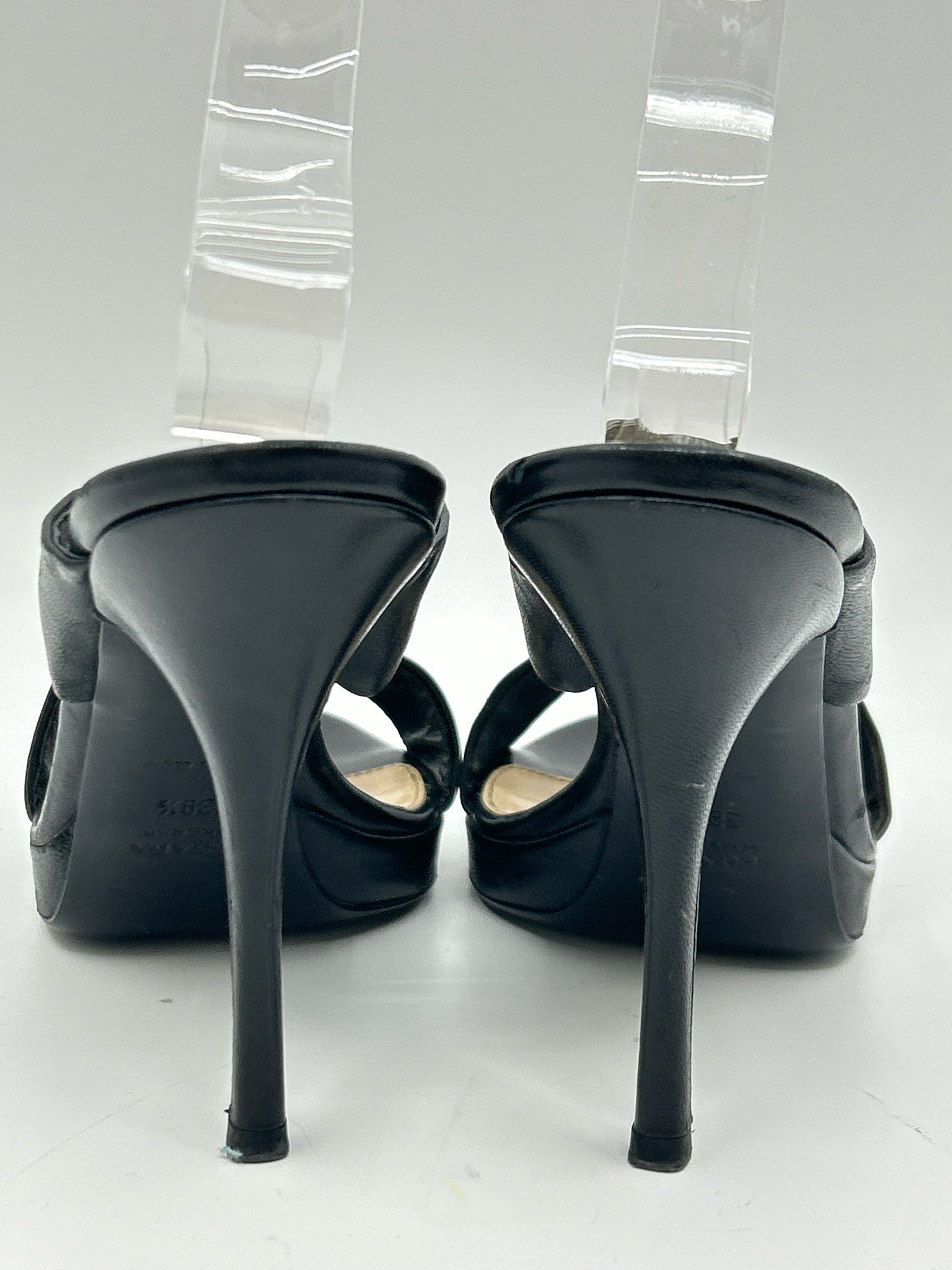PRADA Size 39.5 Black Women Sandal