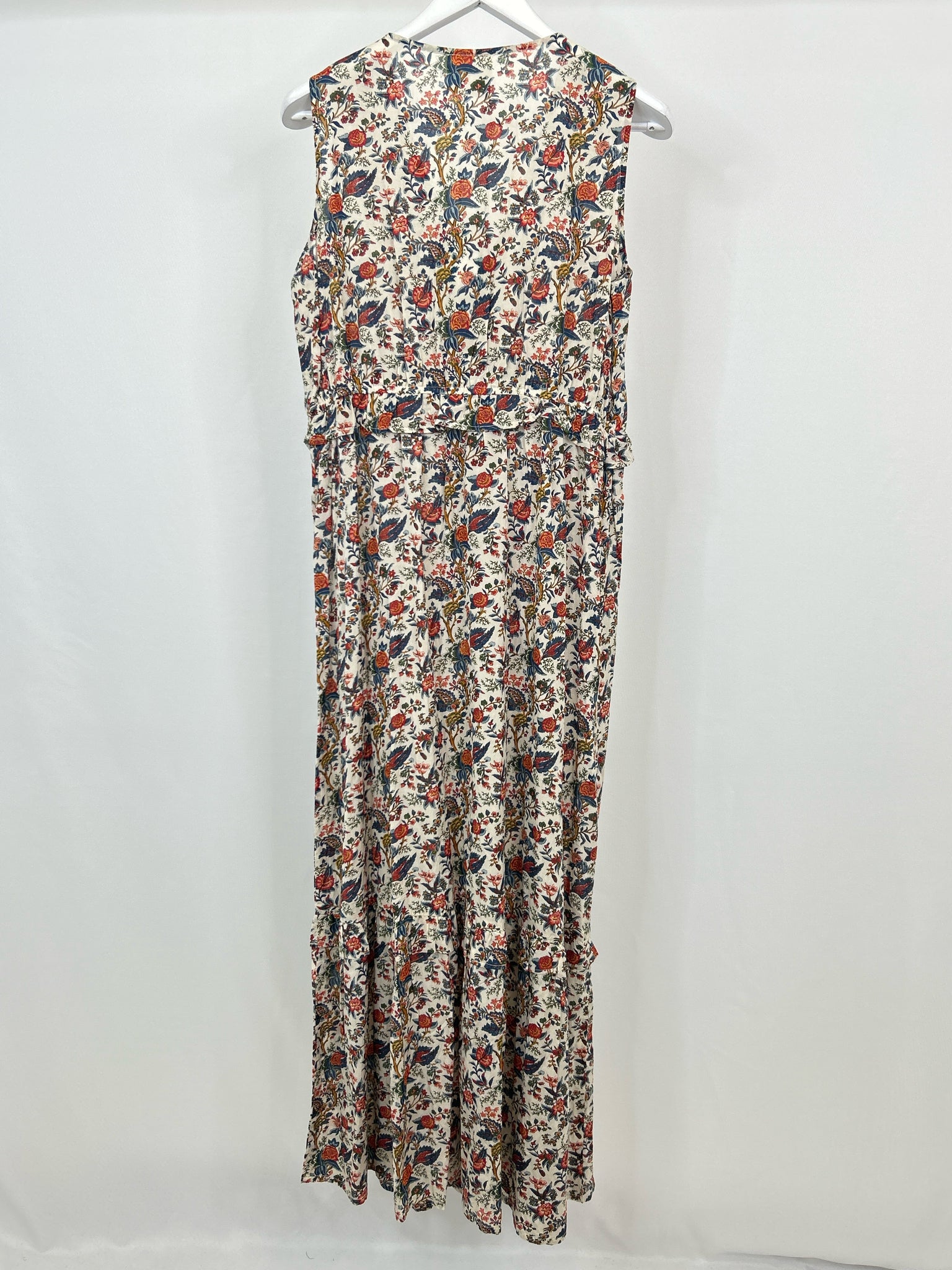 BOHERA Size L Blue & Red Women Dress