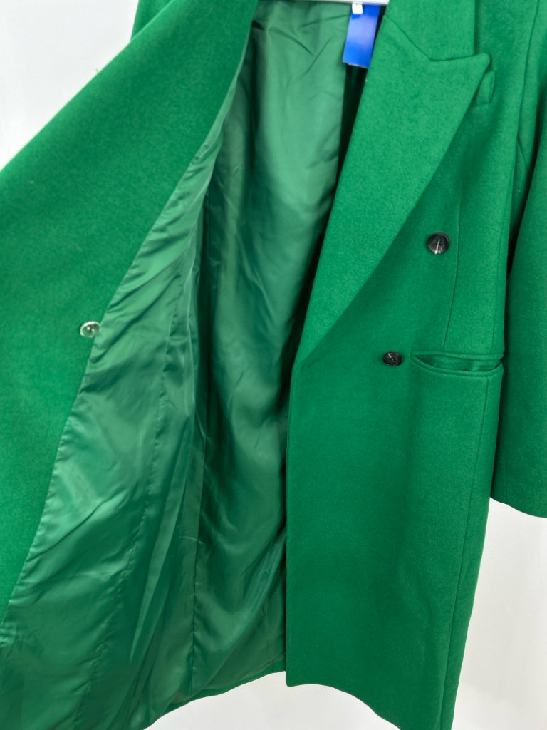 AVEC LES FILLES Women Size M Green Coat