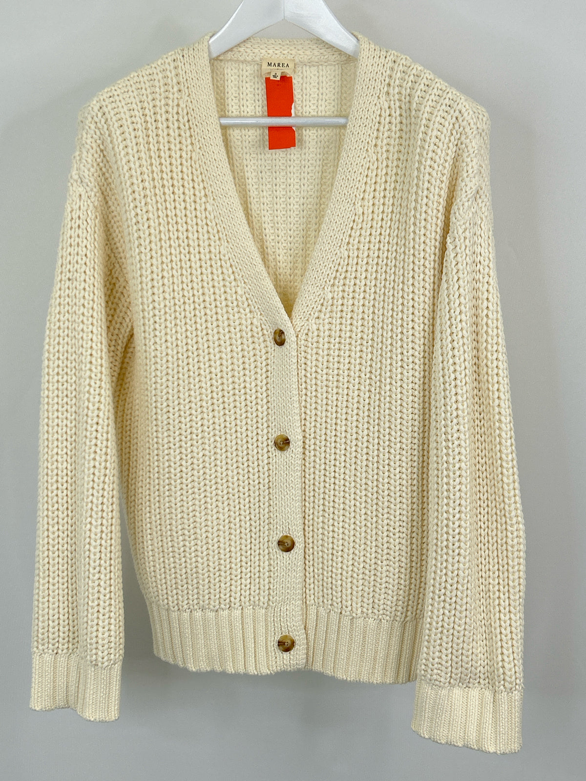 Marea Size S Ivory Women Cardigan