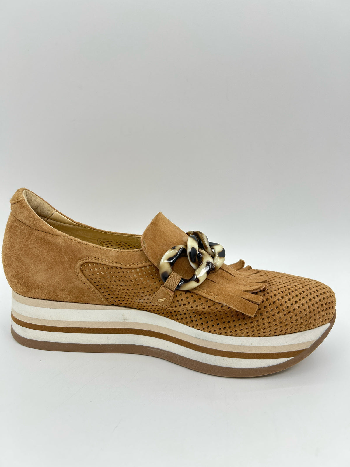 SOFTWAVES Size 10 Brown Women Sneakers
