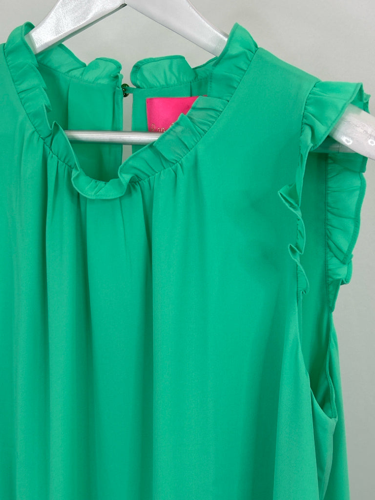 LILLY PULITZER Size XL Green Women's Dress